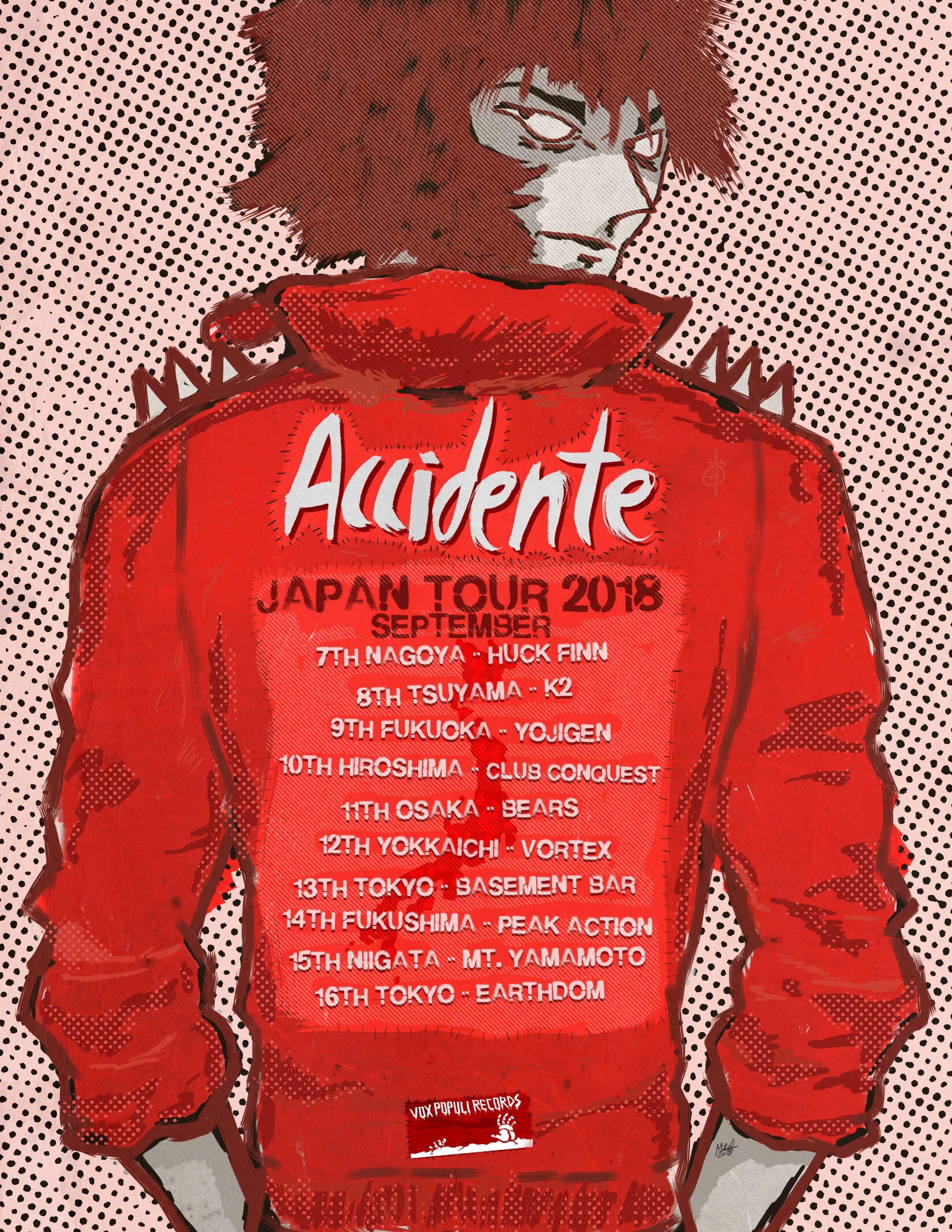 ACCIDNETE JAPAN TOUR 2018