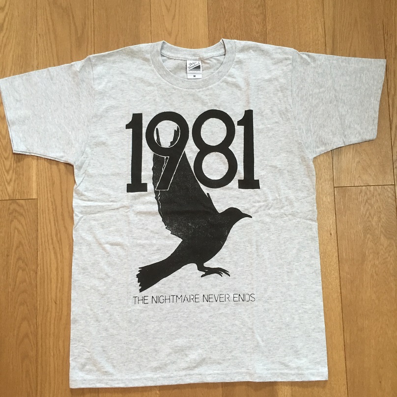 1981/VASTUSTA TOUR Tシャツ 等、受注販売！！７月１０日締め切りです！