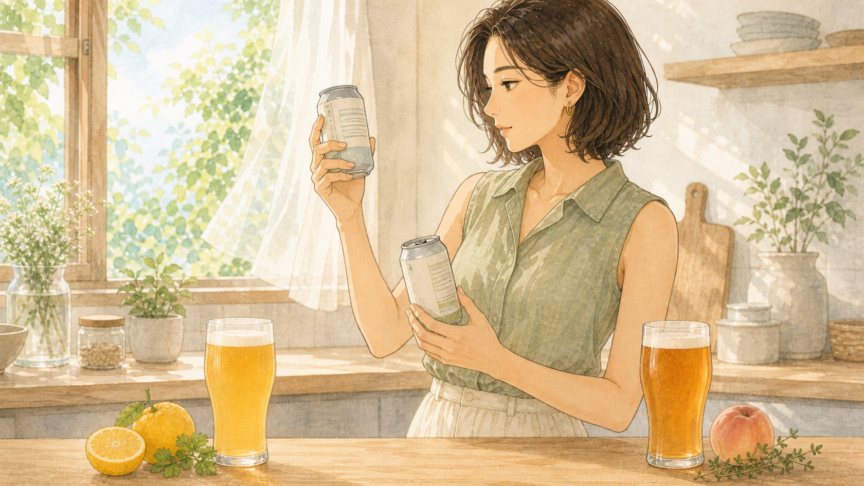 柚子入りはビール、桃入りは発泡酒。品目だけでは味が決まらない話
