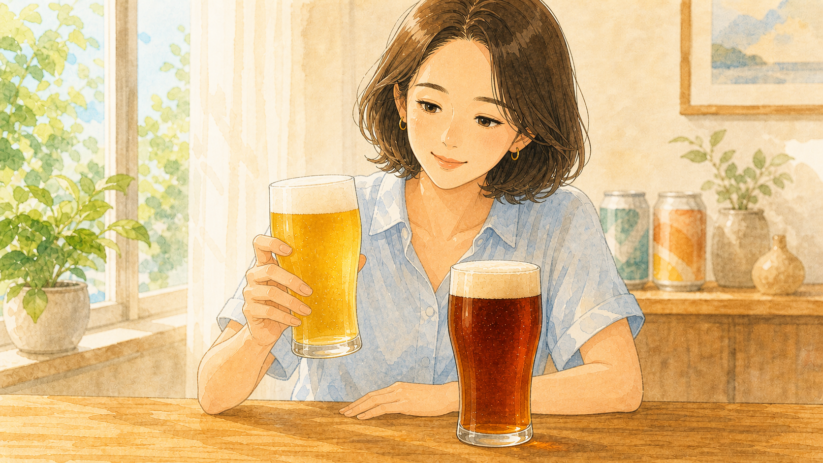 海外クラフトビールも少し入りました。すっきり系と、飲みごたえ系の2種類です