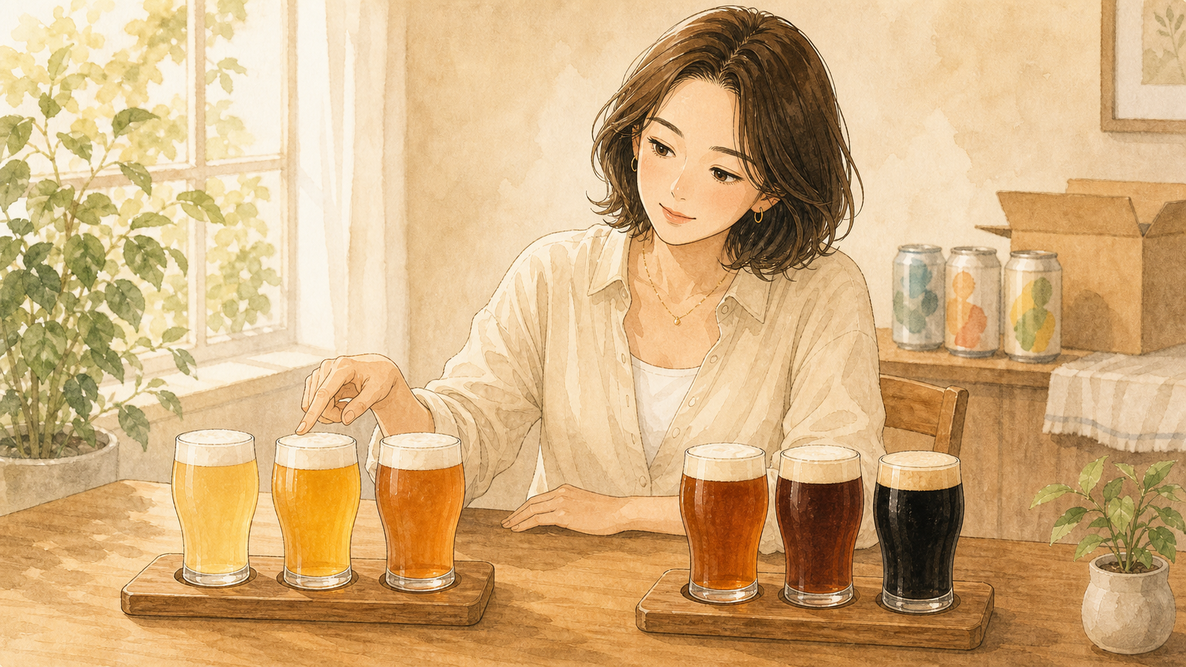 飲み比べセットはどっちを選ぶ？「飲みやすい6本」と「思い切った6本」の違い
