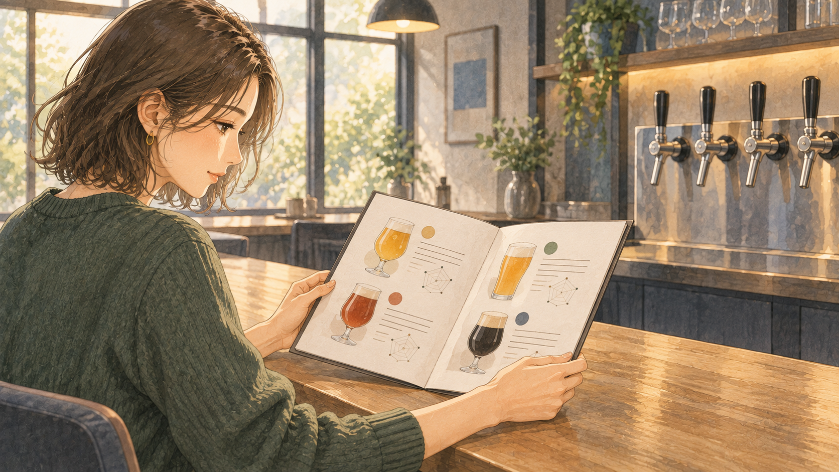 ビールの種類で見る、ひみつビールの飲み比べセット3つ