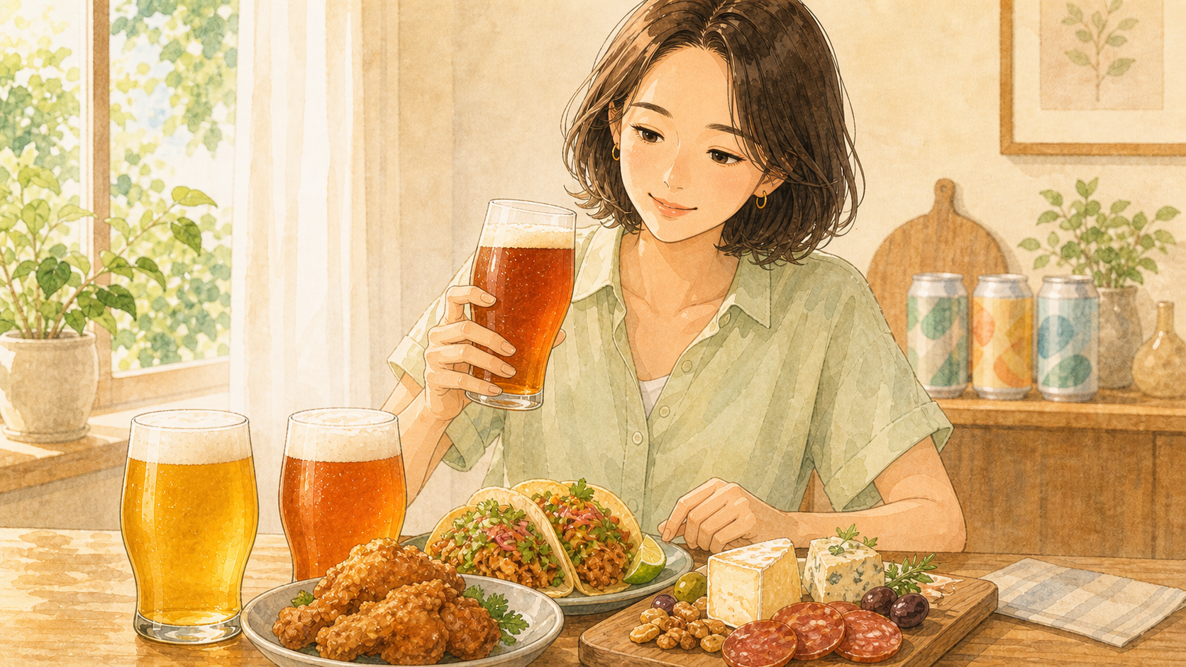 食事と楽しみたい、少し個性派のひみつビール3本