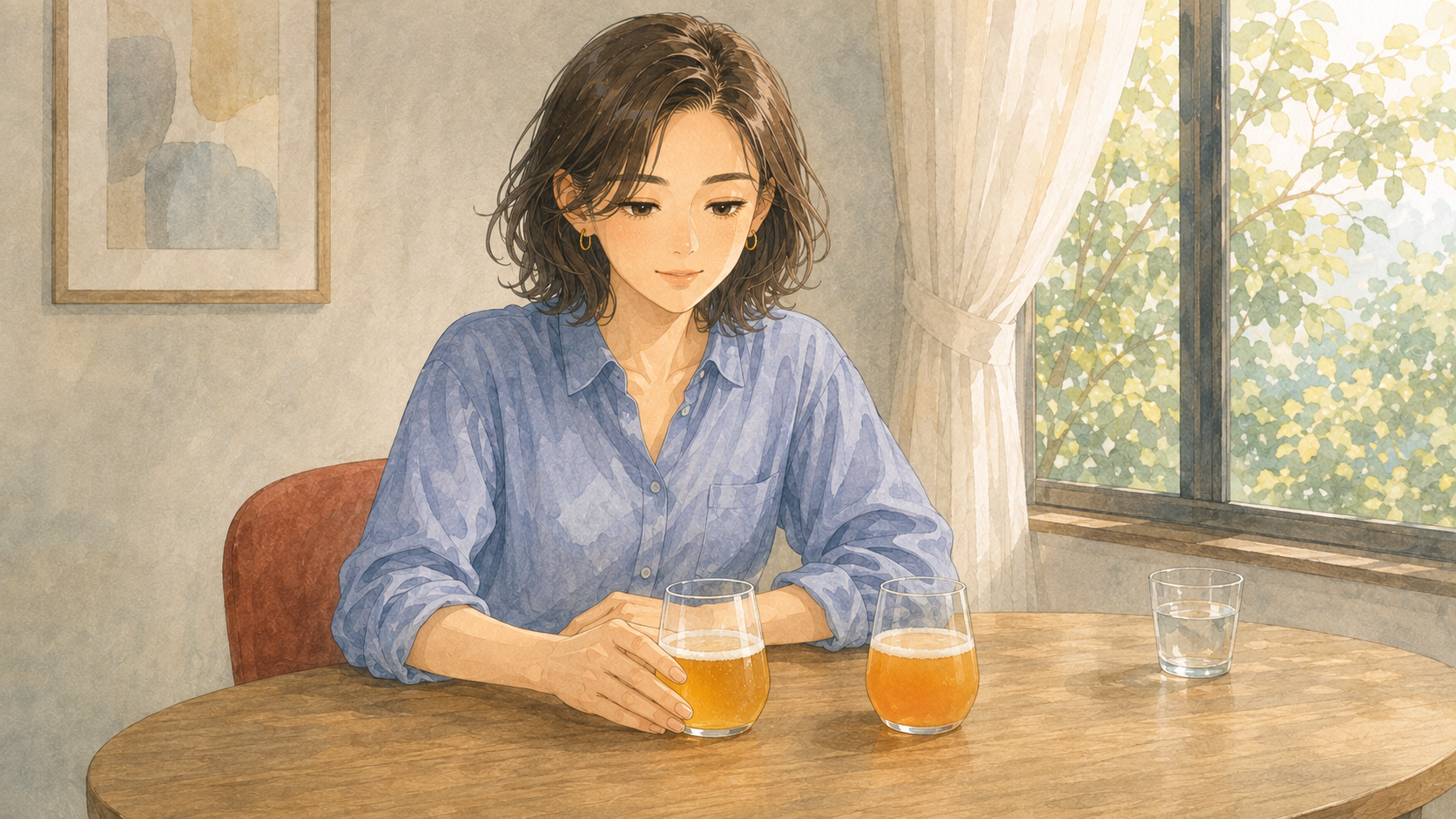 飲み比べるなら、どちらから？お伊勢ちゃんとシーマくん