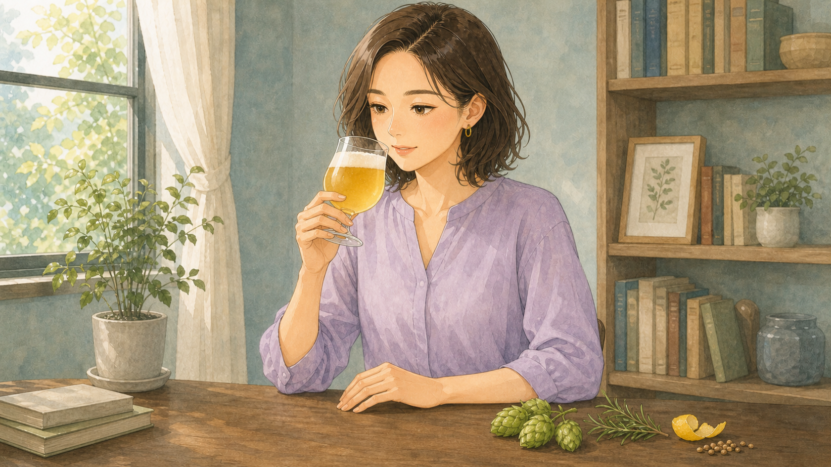 花束、白葡萄、バナナ。香りで選ぶ3本のひみつビール