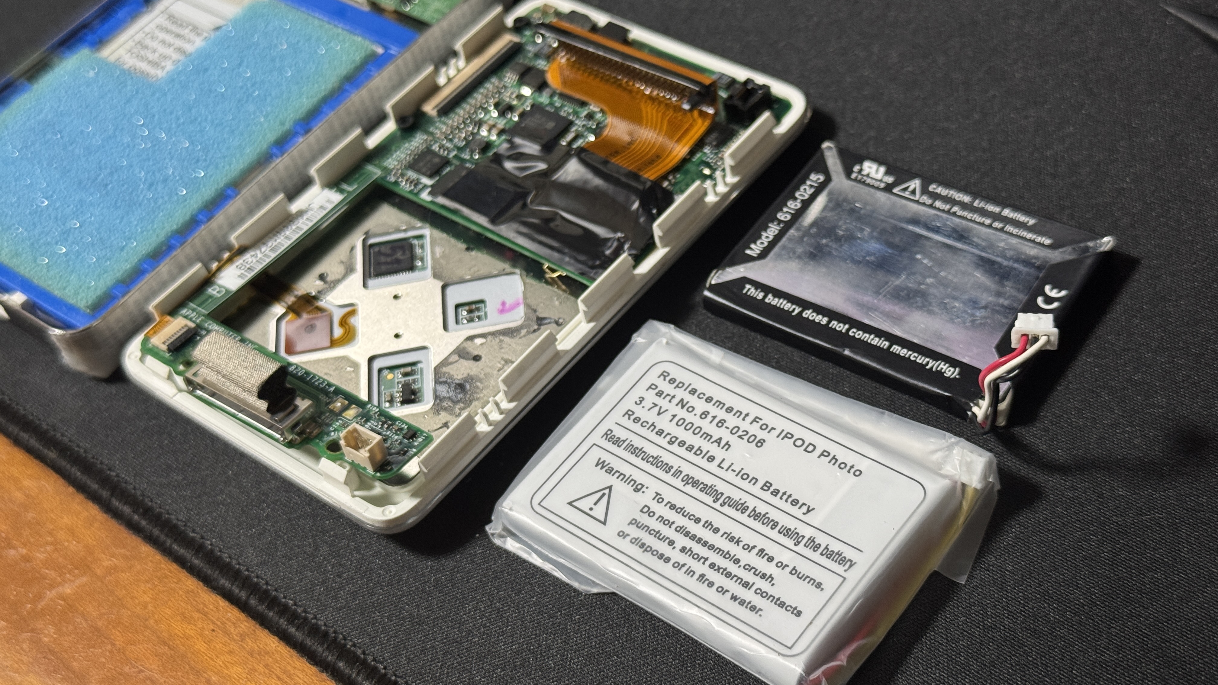 iPod 第４世代 バッテリー交換 修理 しました