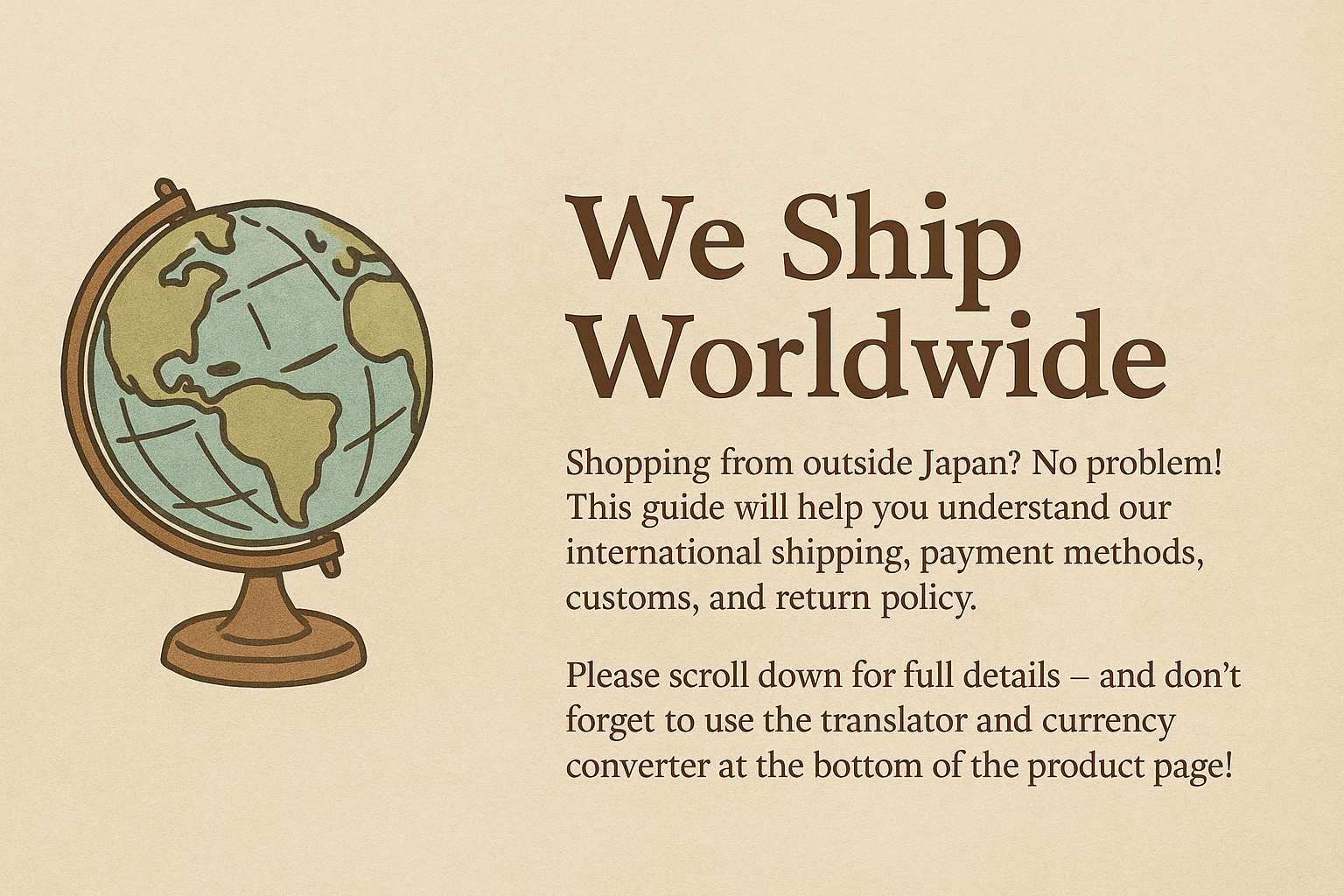 🌍 International Shopping Guide