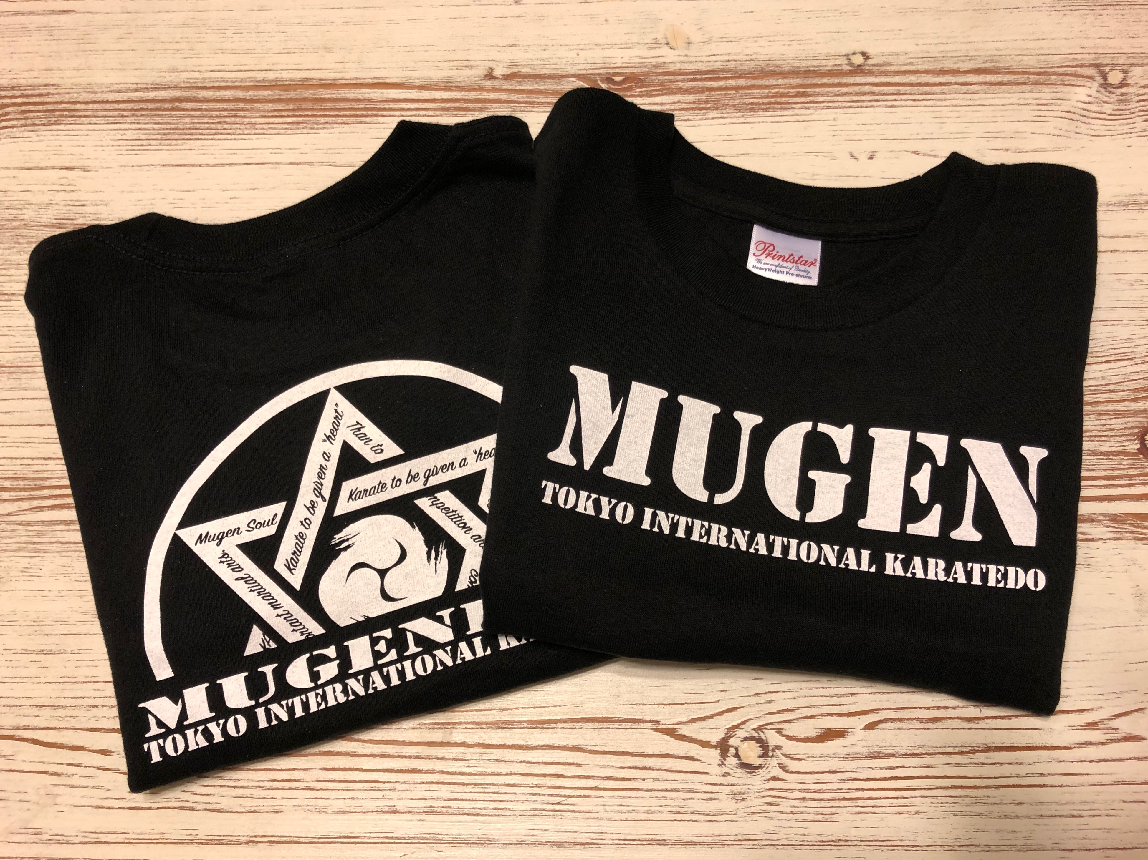 【MUGEN】オリジナルTシャツのブラックが再入荷いたしました！