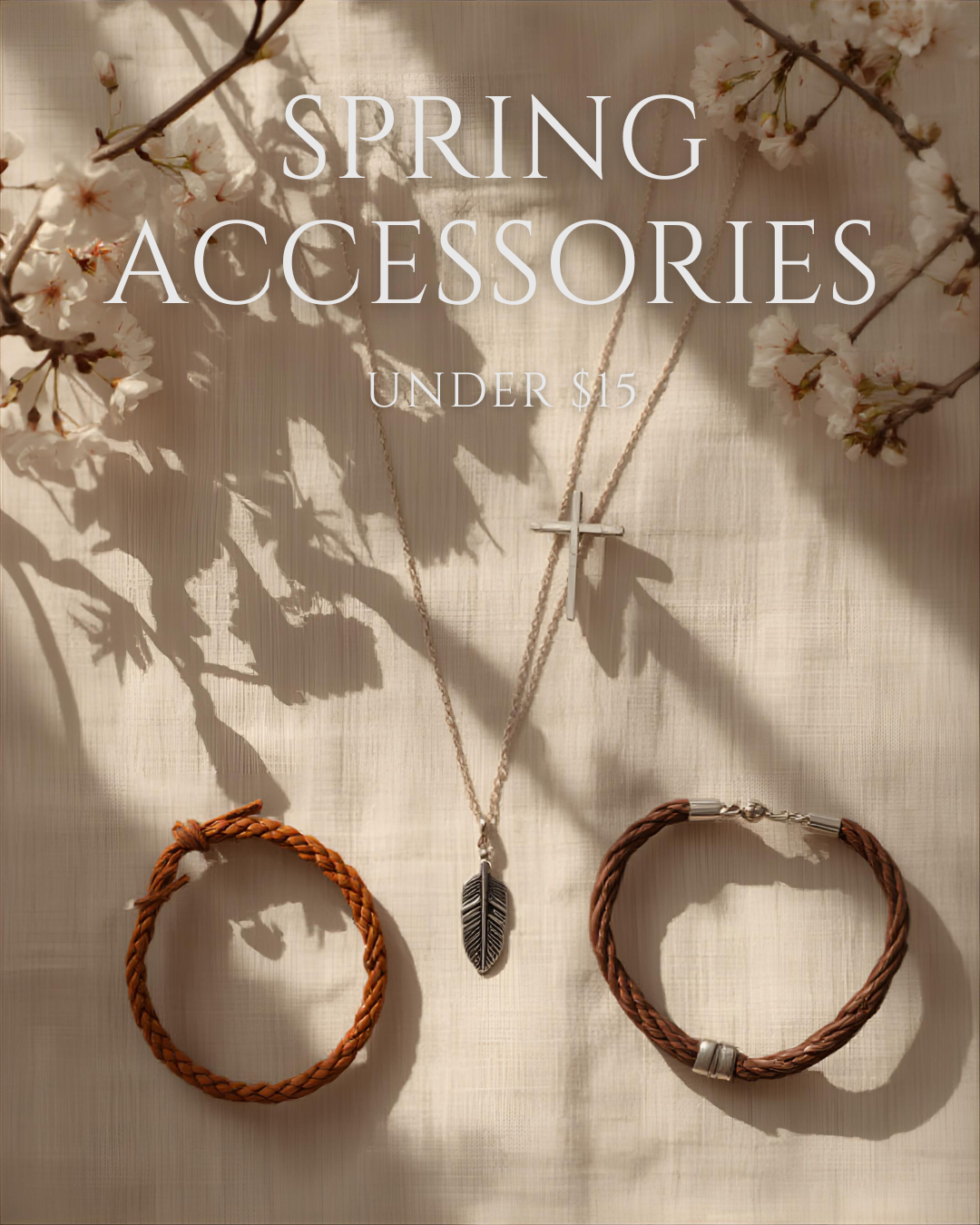 春の訪れ、首元と手首に彩りを。1,000円台で叶える「垢抜け」アクセサリー5選