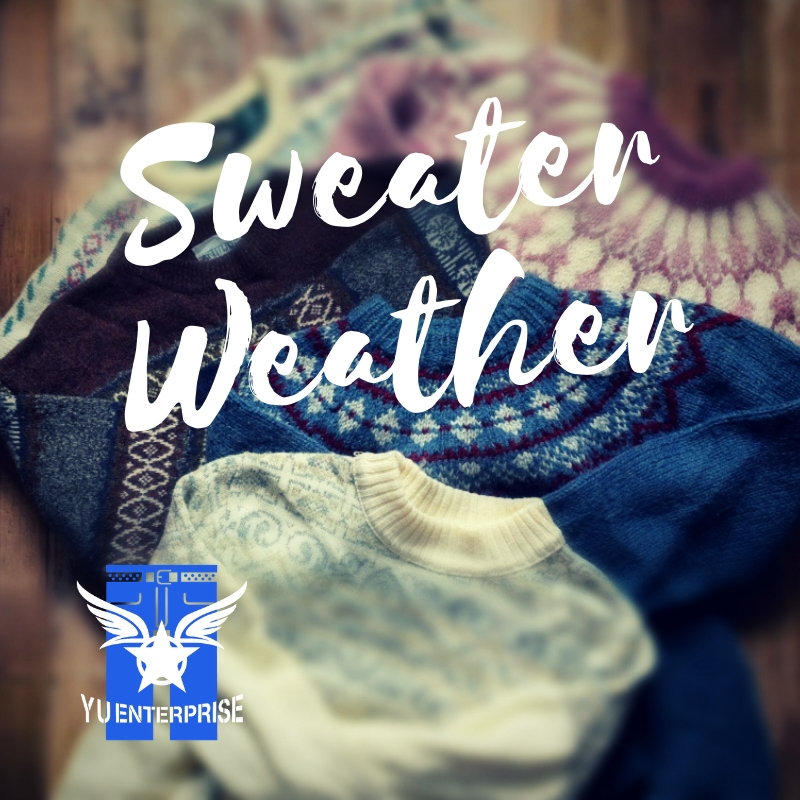 Sweater Weather!セーターを準備する季節！ニットのコーデ例も参考にしてくださいね！
