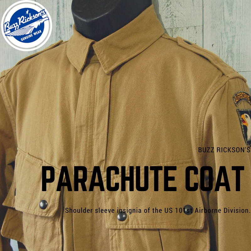 BUZZ RICKSONS(バズリクソンズ）　PARACHUTE JUMPER COAT　