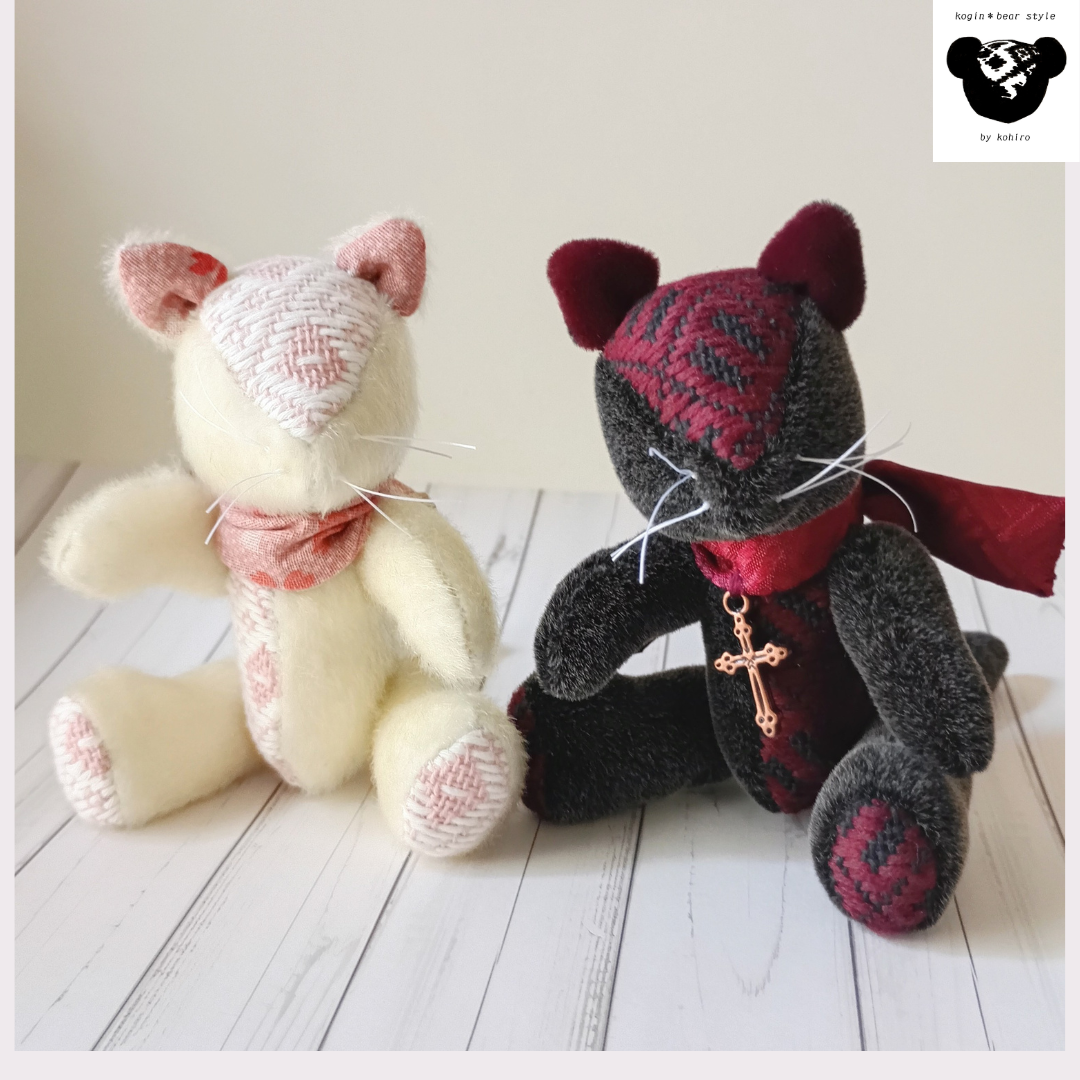 【猫と熊猫展・京都】販売中のこぎん猫&ネットショップ連動の新作キーホルダー発売!