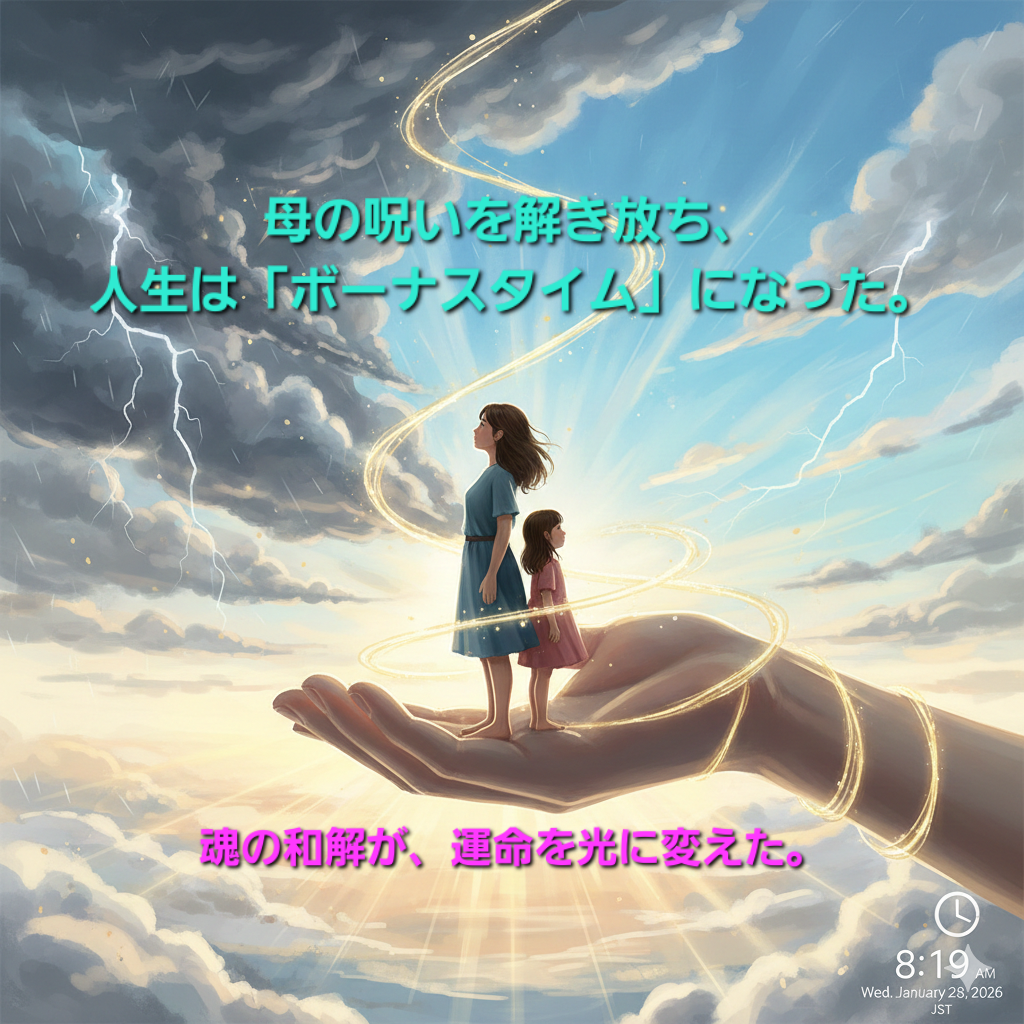 【因果応報の書き換え】 親との確執が、私を「運命の主役」にした。