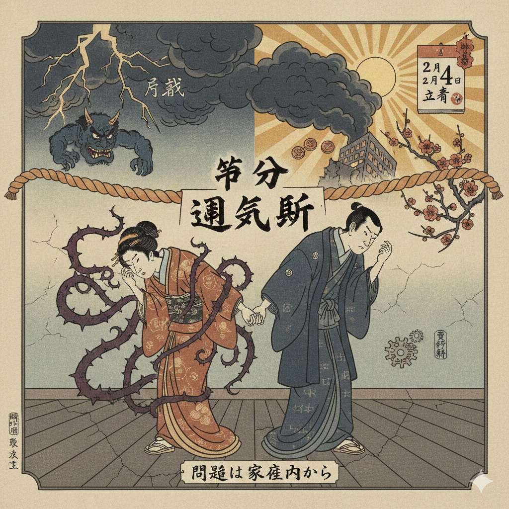 ★【実録】立春前の「最後の一撃」—— 夫婦で立ち向かう、運命の過酷なデトックス★