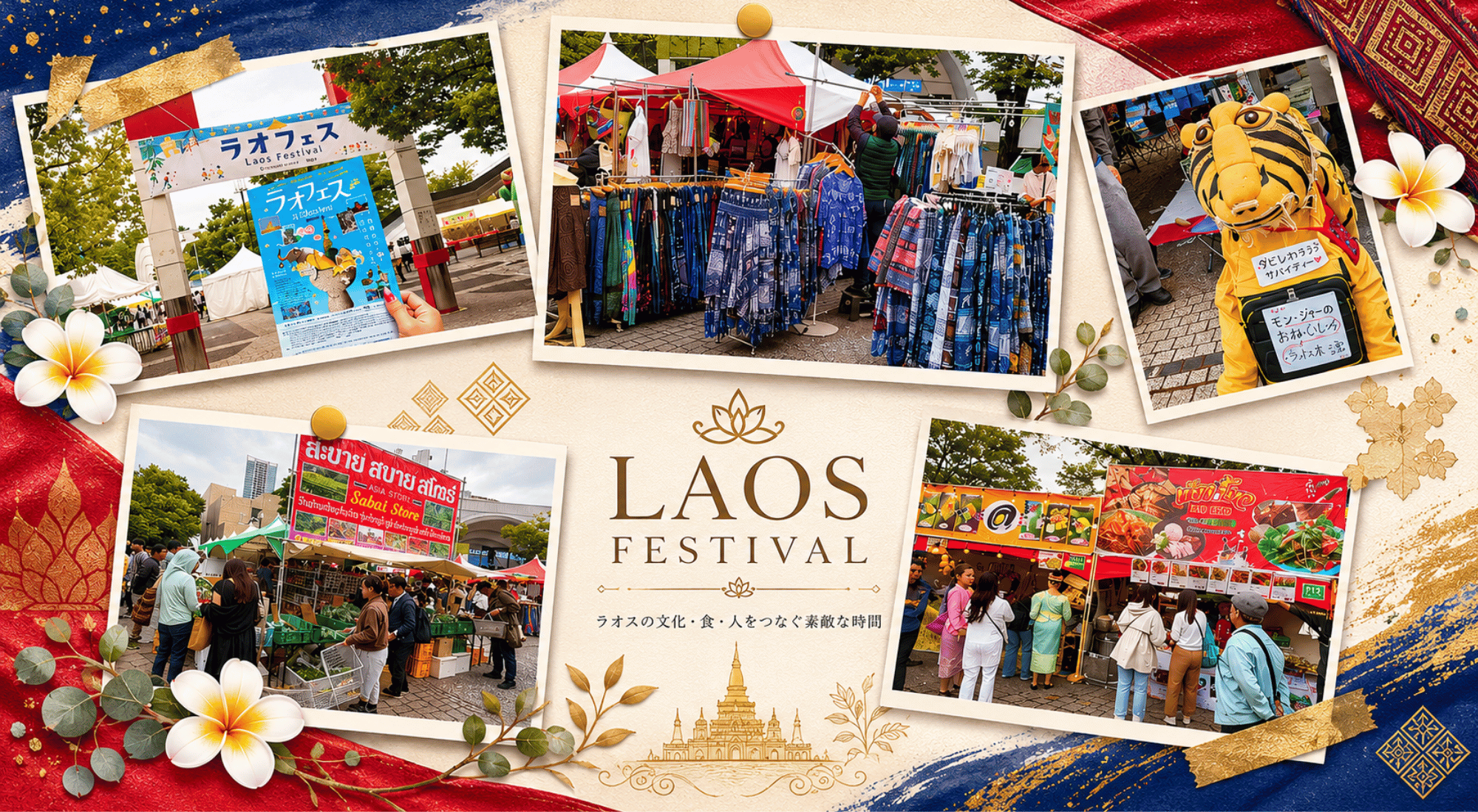 都会の中で小さな旅気分。代々木公園『ラオスフェス』へ行ってきました。