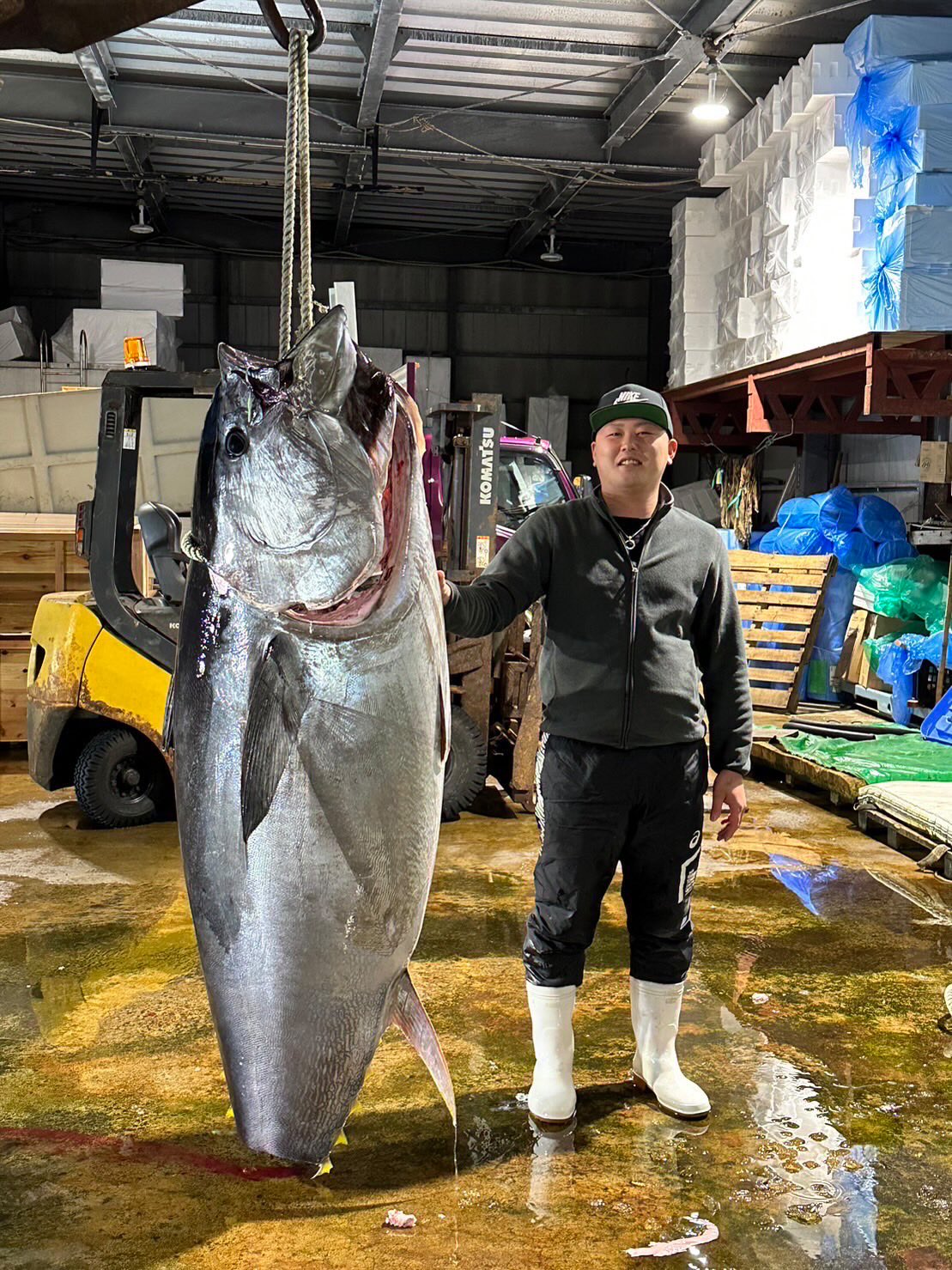 【大漁旗をいただきました！】大間のマグロ漁師・第三十一大運丸 菊池和喜さん