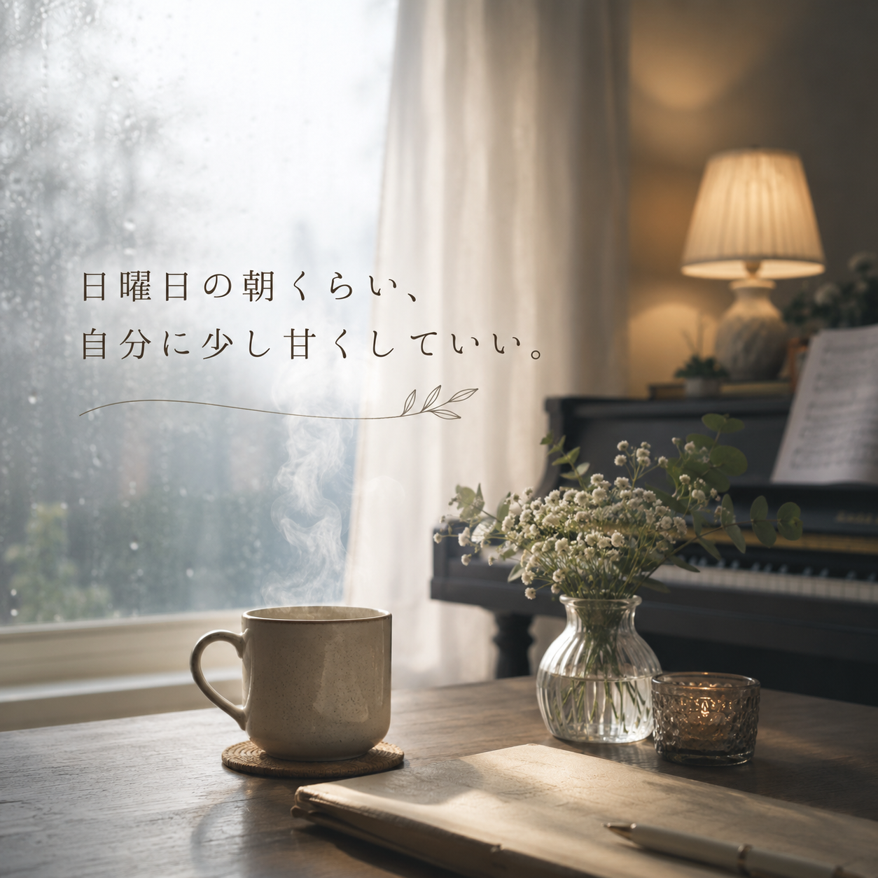 明日からの1週間が少し不安な夜に。心をゆるめる「夜の調律音」をお手元に。