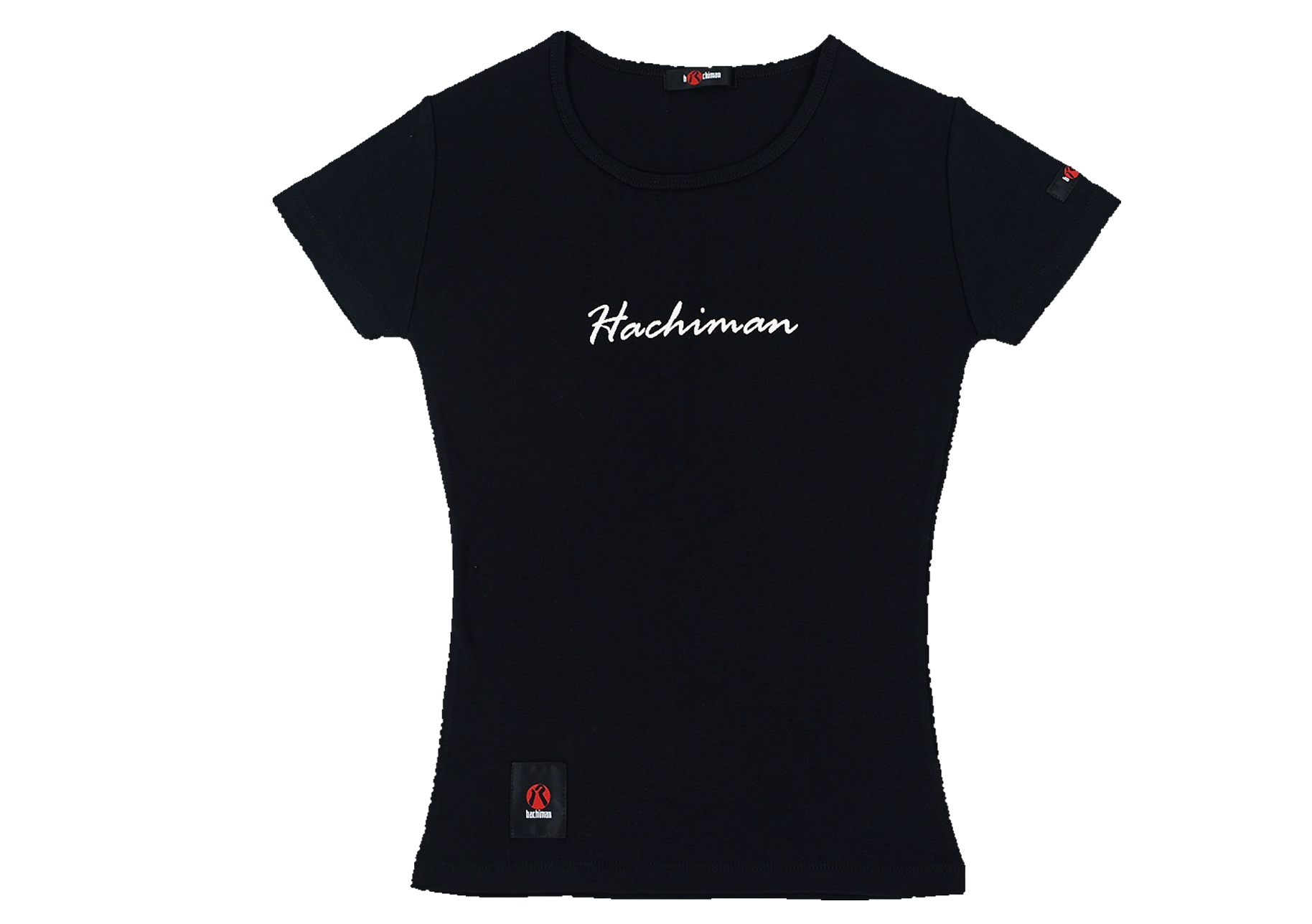 HACHIMANレディースロゴTシャツブラックバージョンです！！