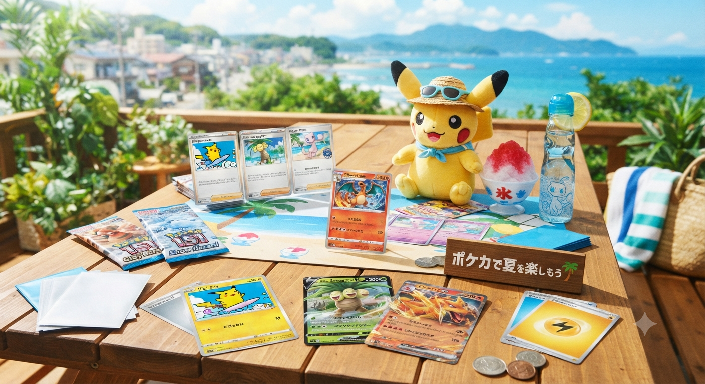 ☀️ 【8月特大号】夏休みを遊び尽くす!今週の注目トレカ&新商品ラインナップを一挙公開!