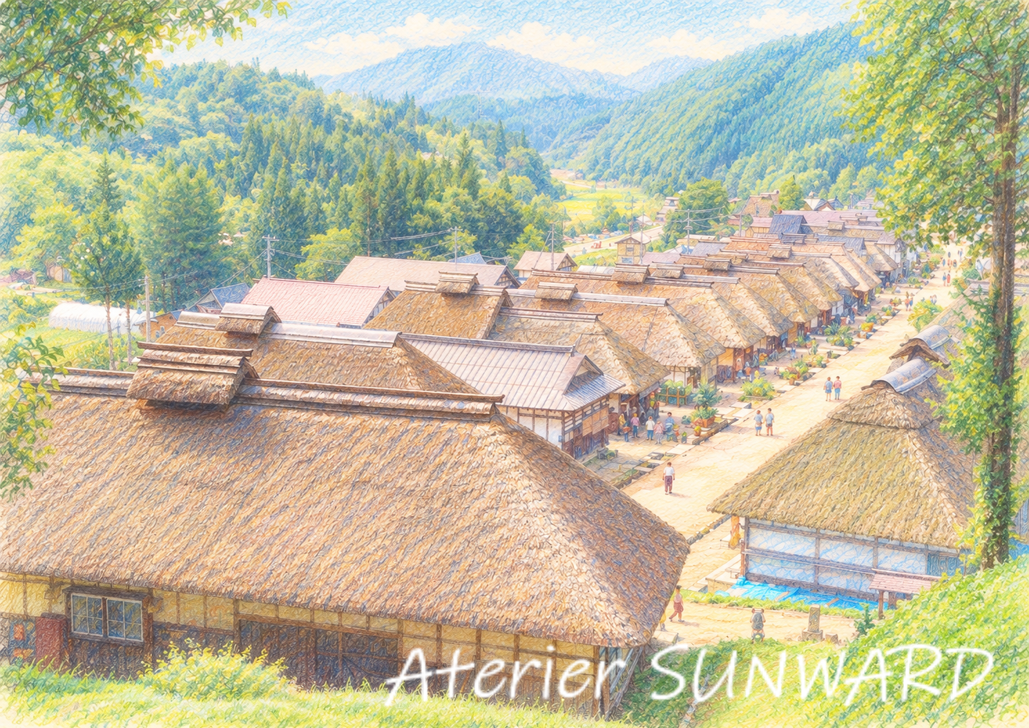 【新作】時をつなぐ茅葺きの里