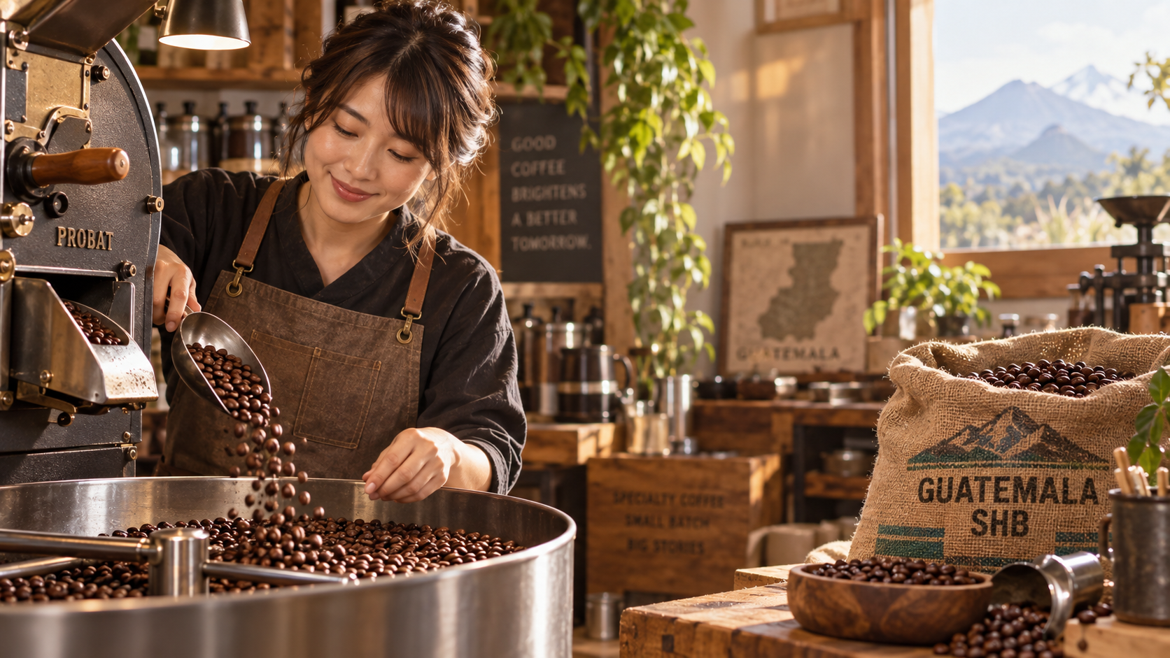 LEN COFFEEに、新しいコーヒー豆が仲間入りしました。