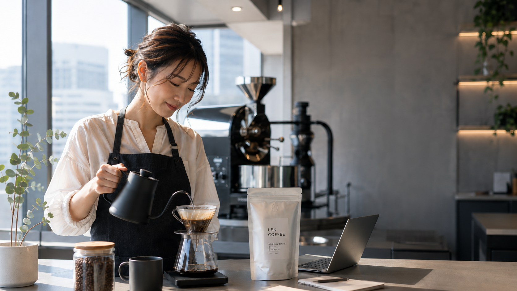 「一杯のコーヒーから、ほっとできる時間を。LEN COFFEEについて」