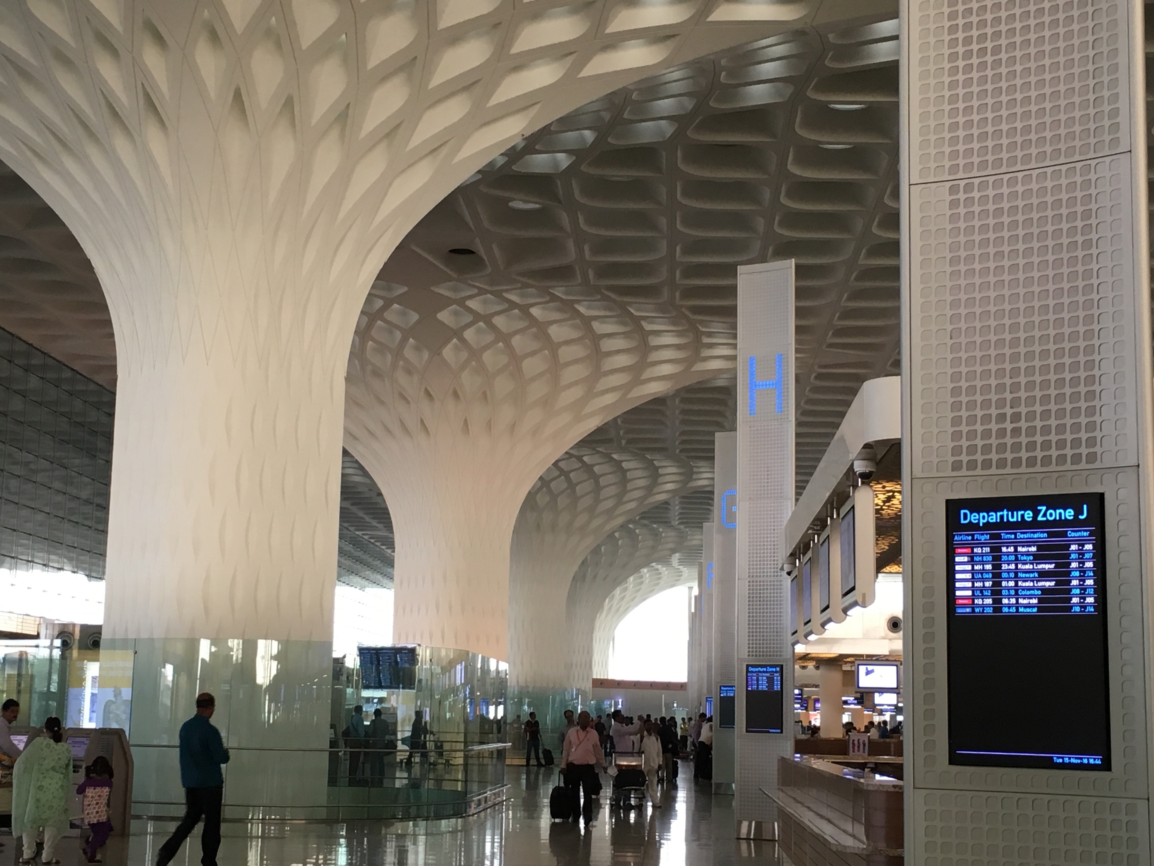 インドのムンバイ国際線ターミナル