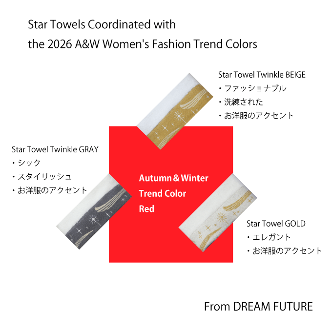 2026 A&W Women's Fashion Trend Color コーディネート