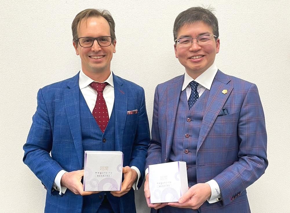 ピクノジェノール原料元のホーファーリサーチ社様に来社頂きました！
