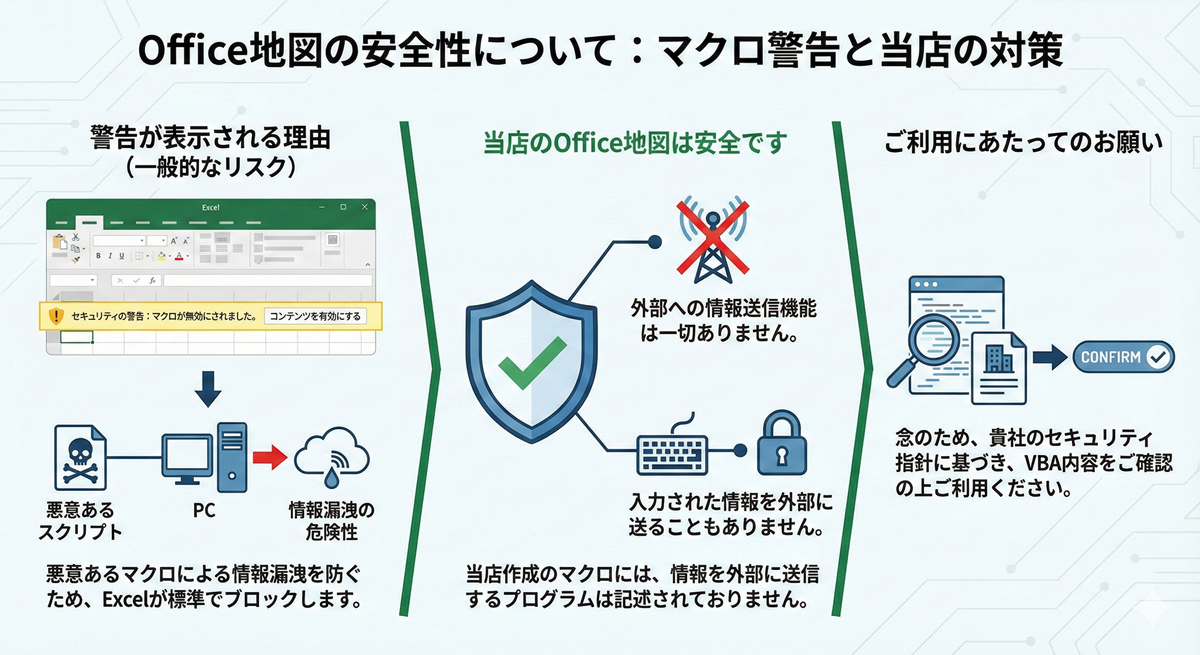 Office地図の警告（アラート）について【2025年12月3日更新】