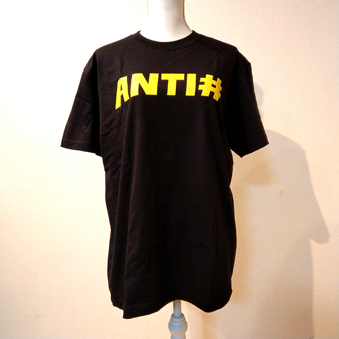 ANTI#(アンタイハッシュ)　Ｔシャツ販売開始しました！