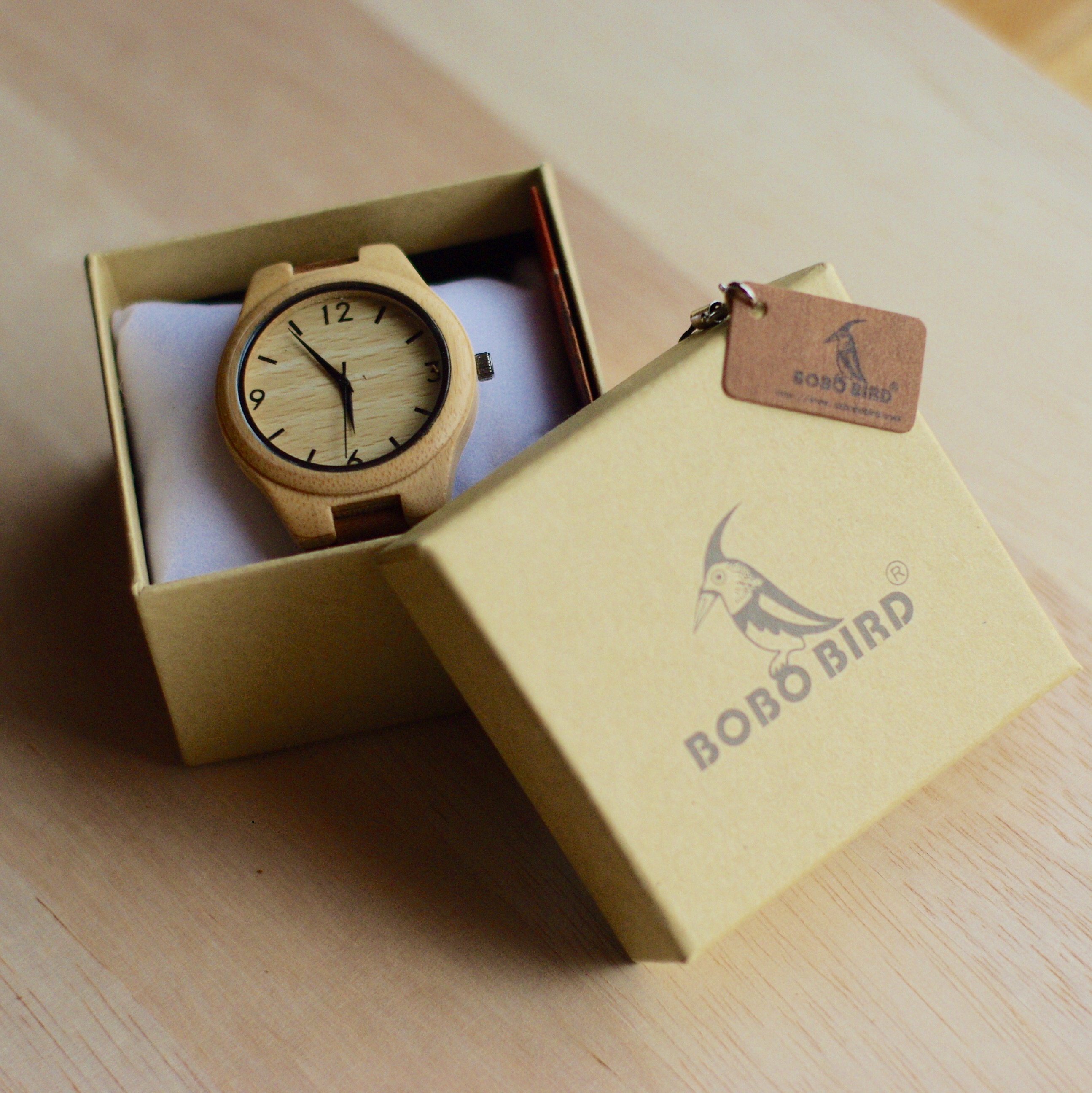 BOBO　BIRD　木製時計