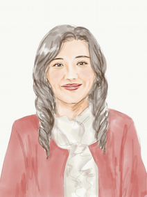 似顔絵・アイコン　◼︎ 色鉛筆×水彩画タッチ