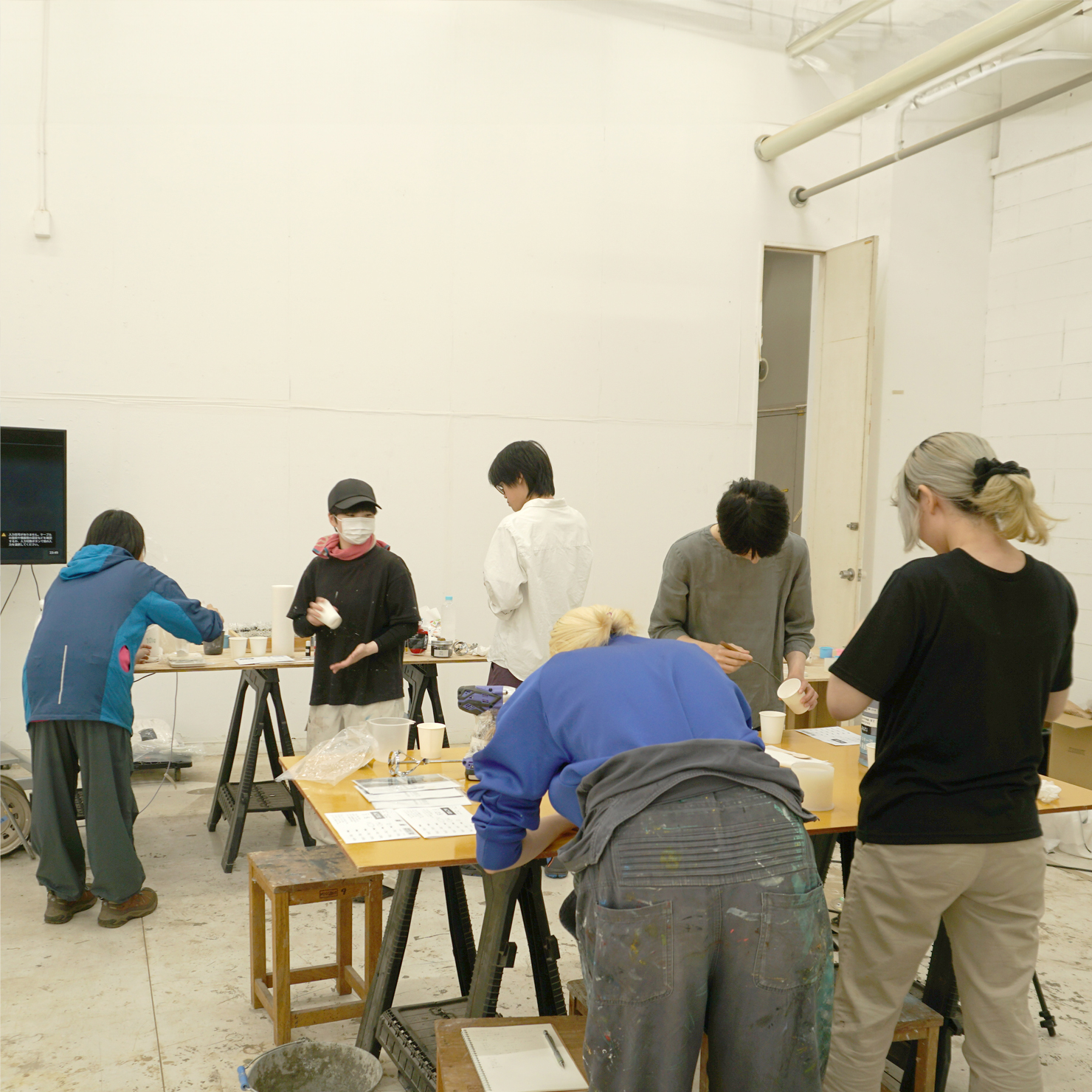 東京藝術大学 壁画第2研究室さまにてジェスモナイト実習を実施いたしました！