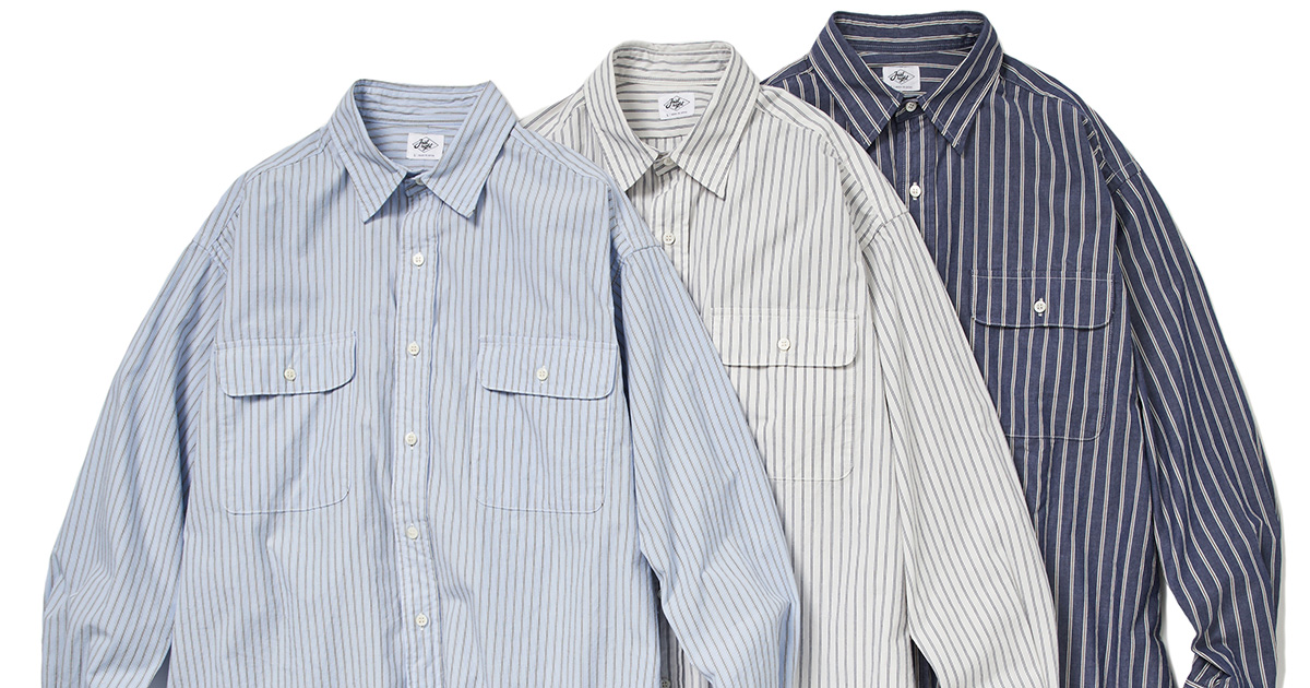 Selvedge Stripe Shirt - 3 Color