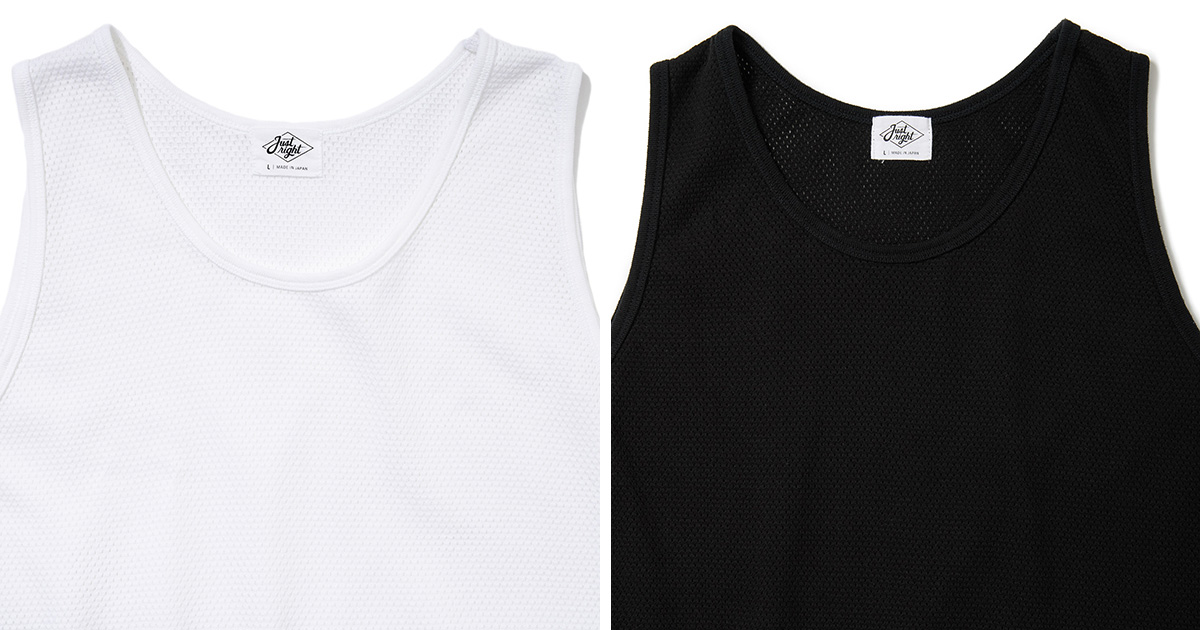 当店きってのベストセラー、Cotton Mesh Tankの先行予約を開始します