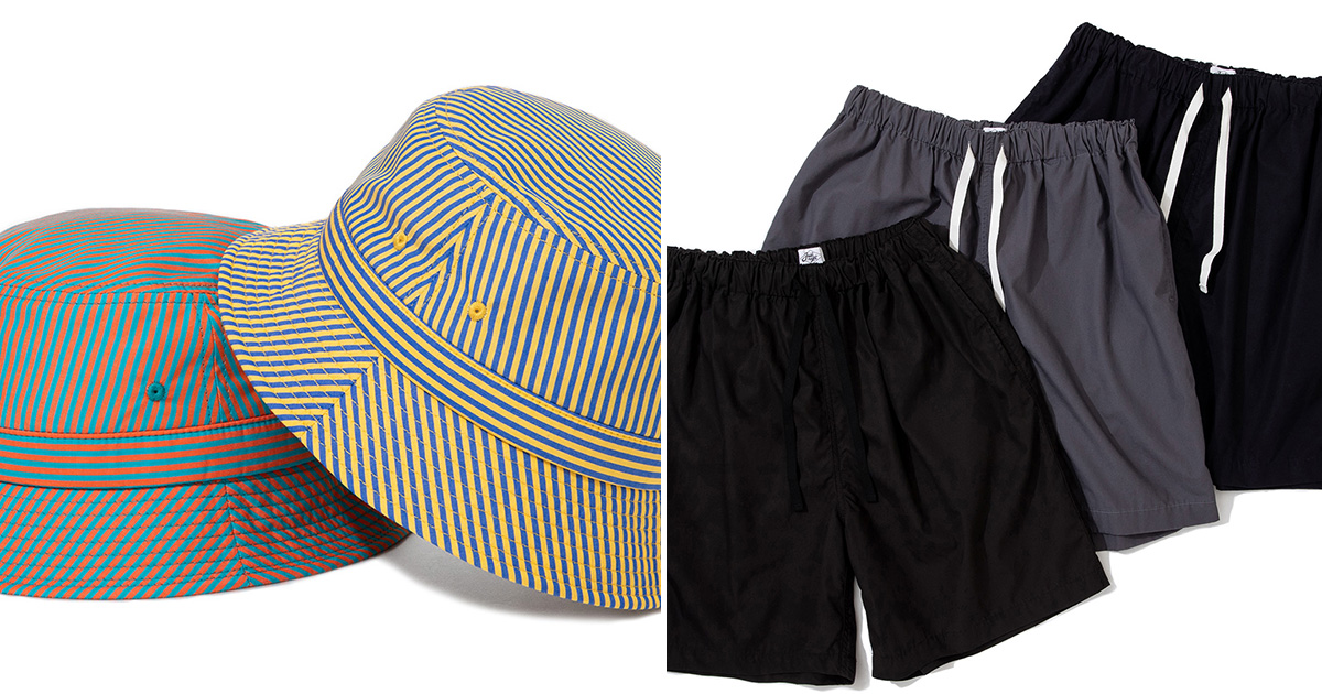 Team Stripe Bucket Hat & AOB Shorts