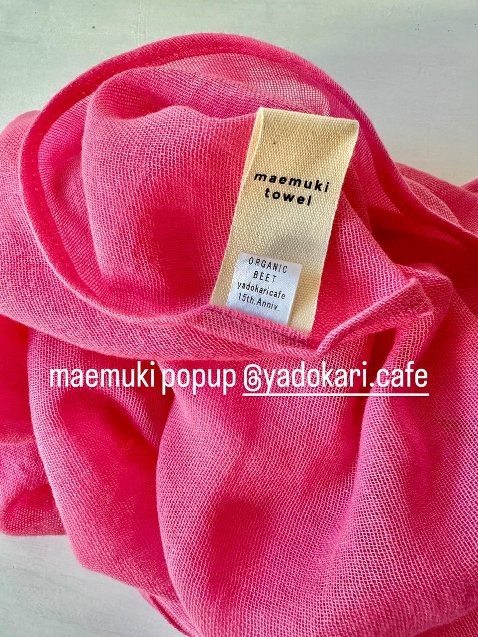 maemuki popup @yadokari cafe