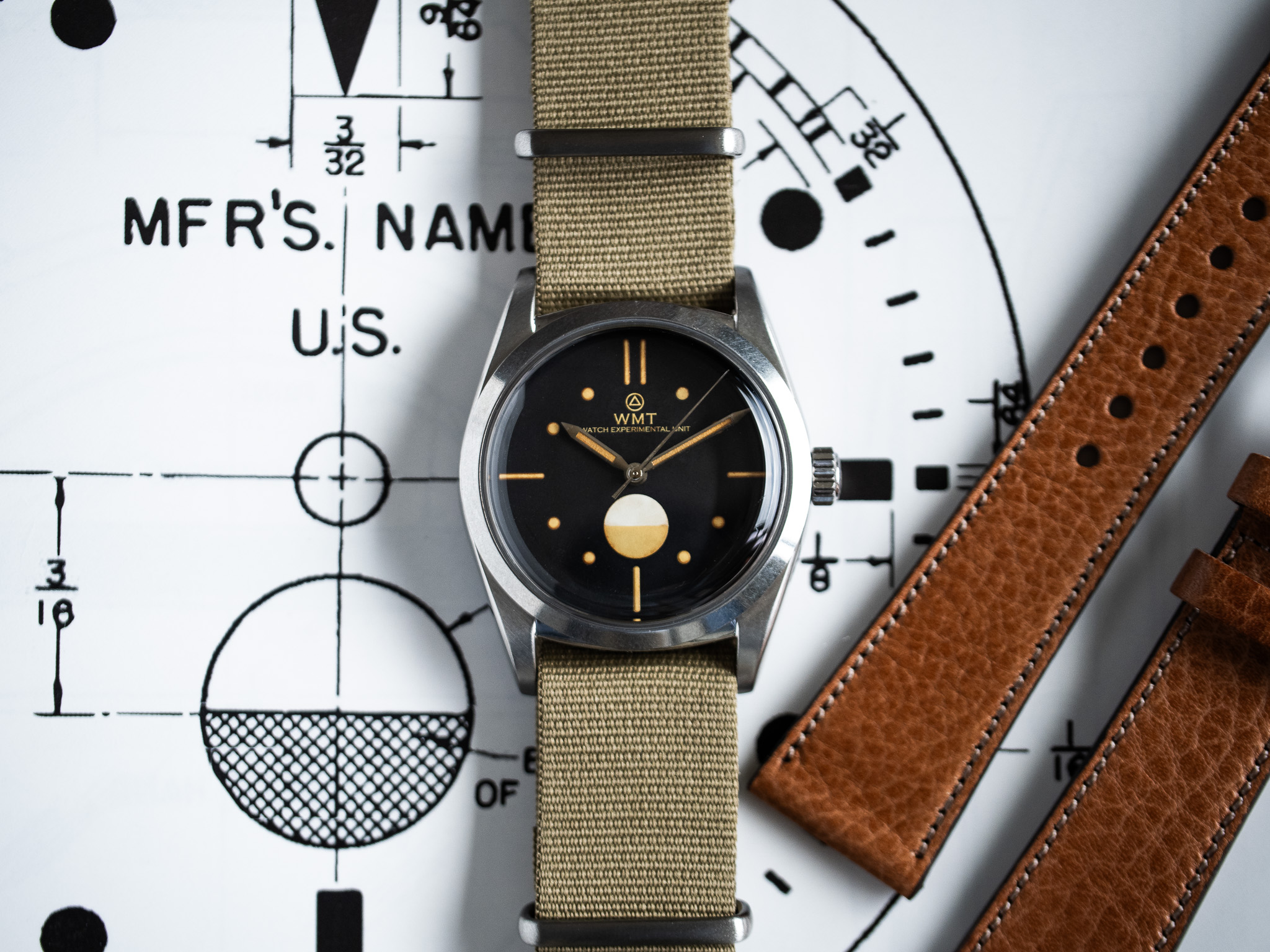 36mmケース Lupasにミリタリーモデルが登場します