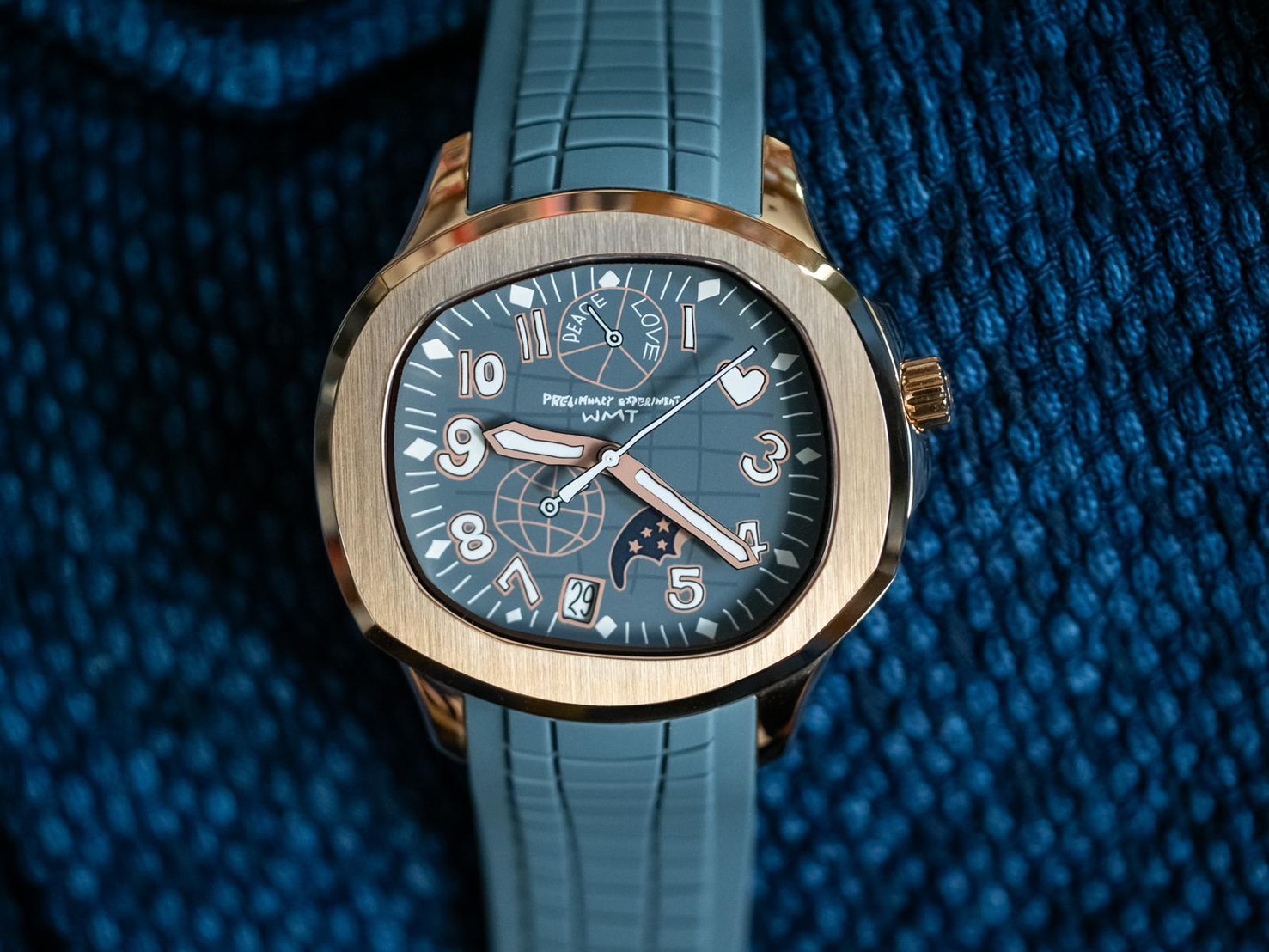 WMTラグスポ OCEAN TIMEからブルーグレーの年次カレンダーモデルが登場！？