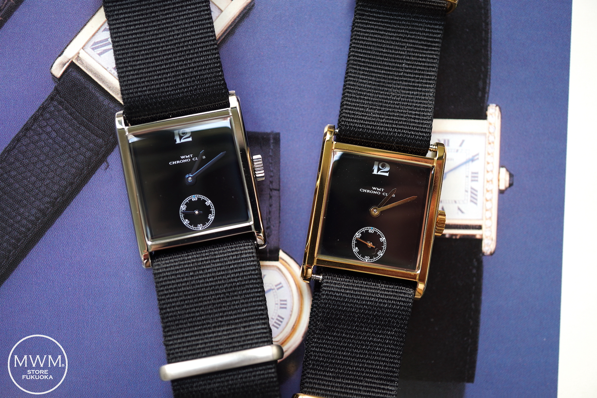 🆕 WCNCのミニマルモデルVECO、MWM別注で更にミニマルなブラックダイアルモデルとて登場