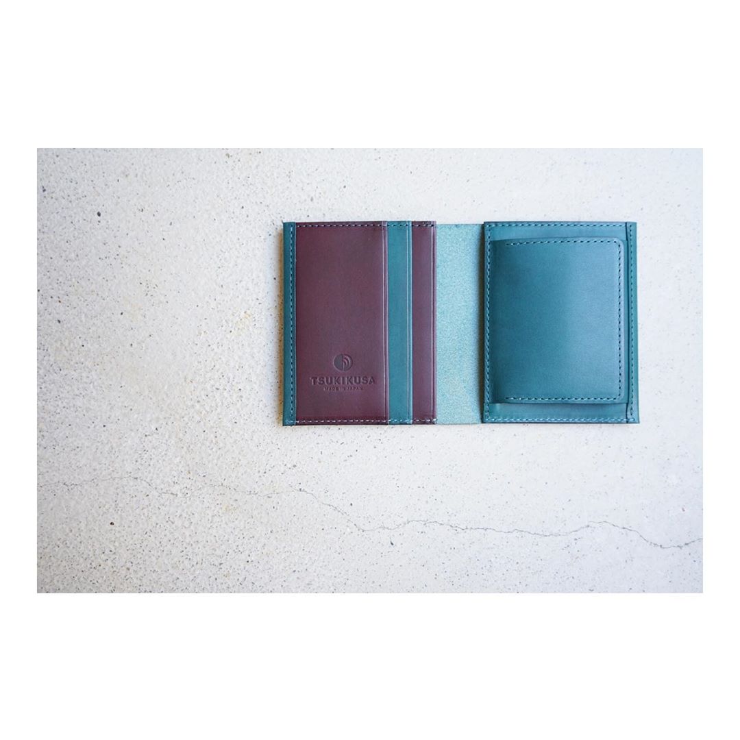 〈カラーオーダー〉 コンパクト二つ折り財布（小銭入れ付）