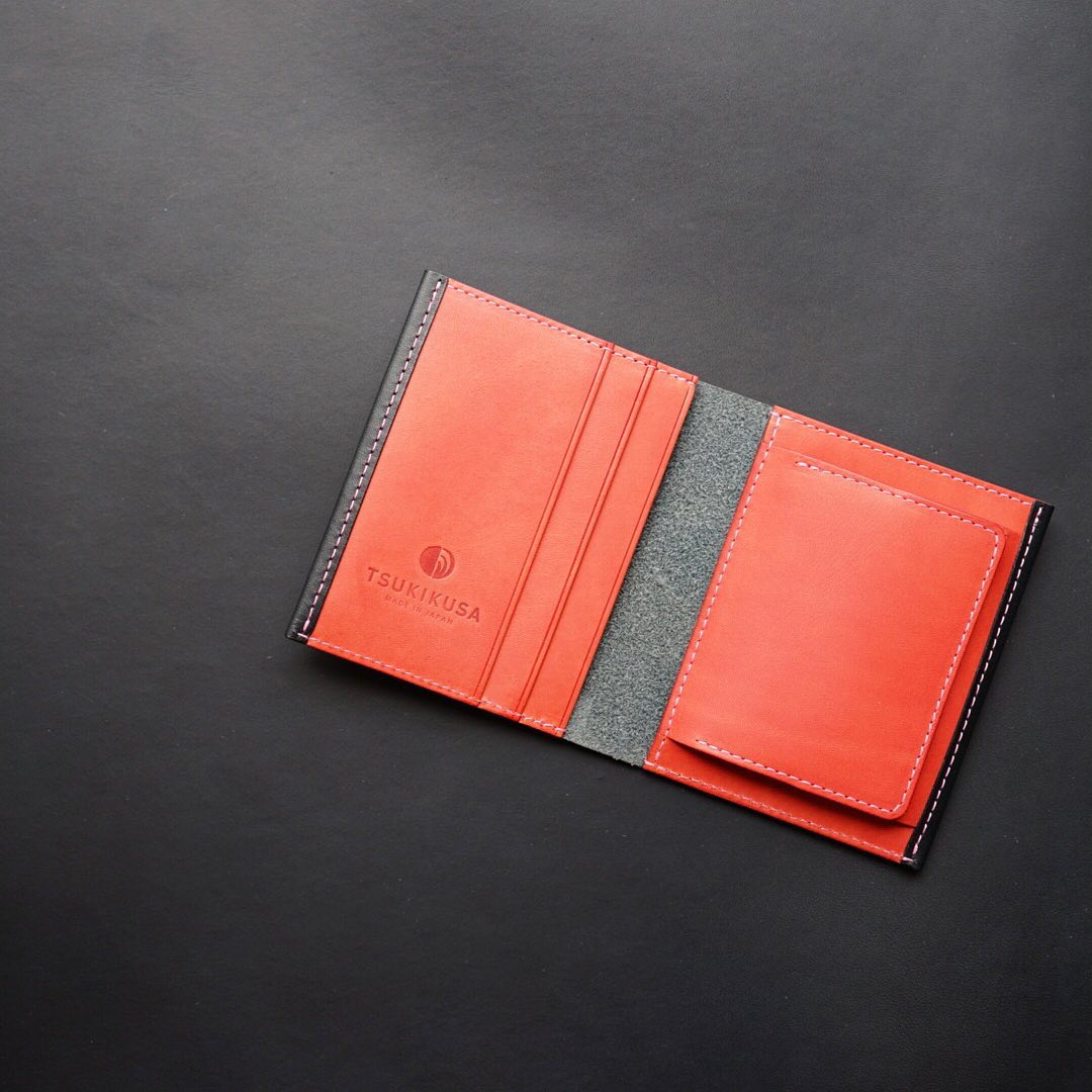 〈4月の限定カラー〉 コンパクト二つ折り財布（小銭入れ付き）【Aoi-coin】