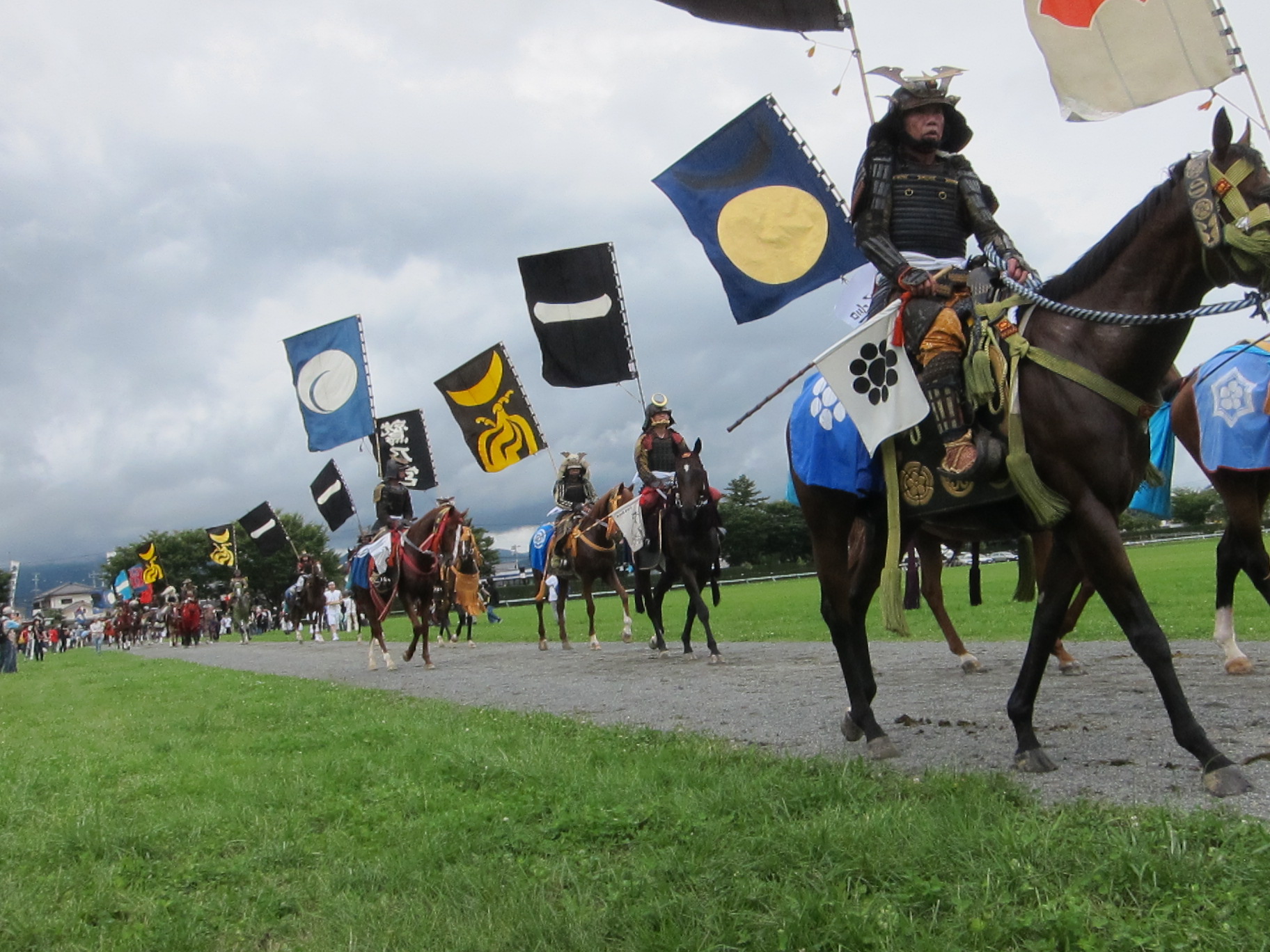 相馬野馬追　2日目