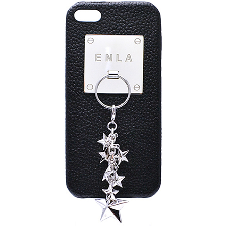 enchanted.LA CHARM HOLDER PLATE LEATHER COVER CASE