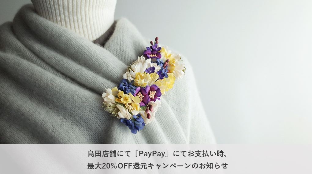 島田店舗『PayPay』お支払いにて、最大20％OFF還元キャンペーンのお知らせ