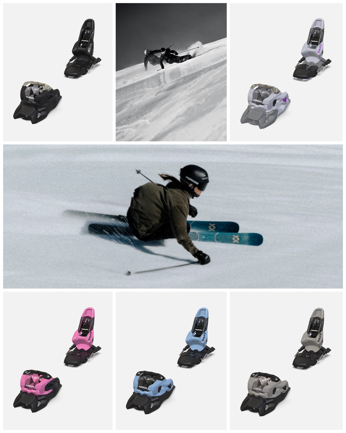 J skis ビンディングセット割 <マーカー・スクワイヤ 11 > 206/27