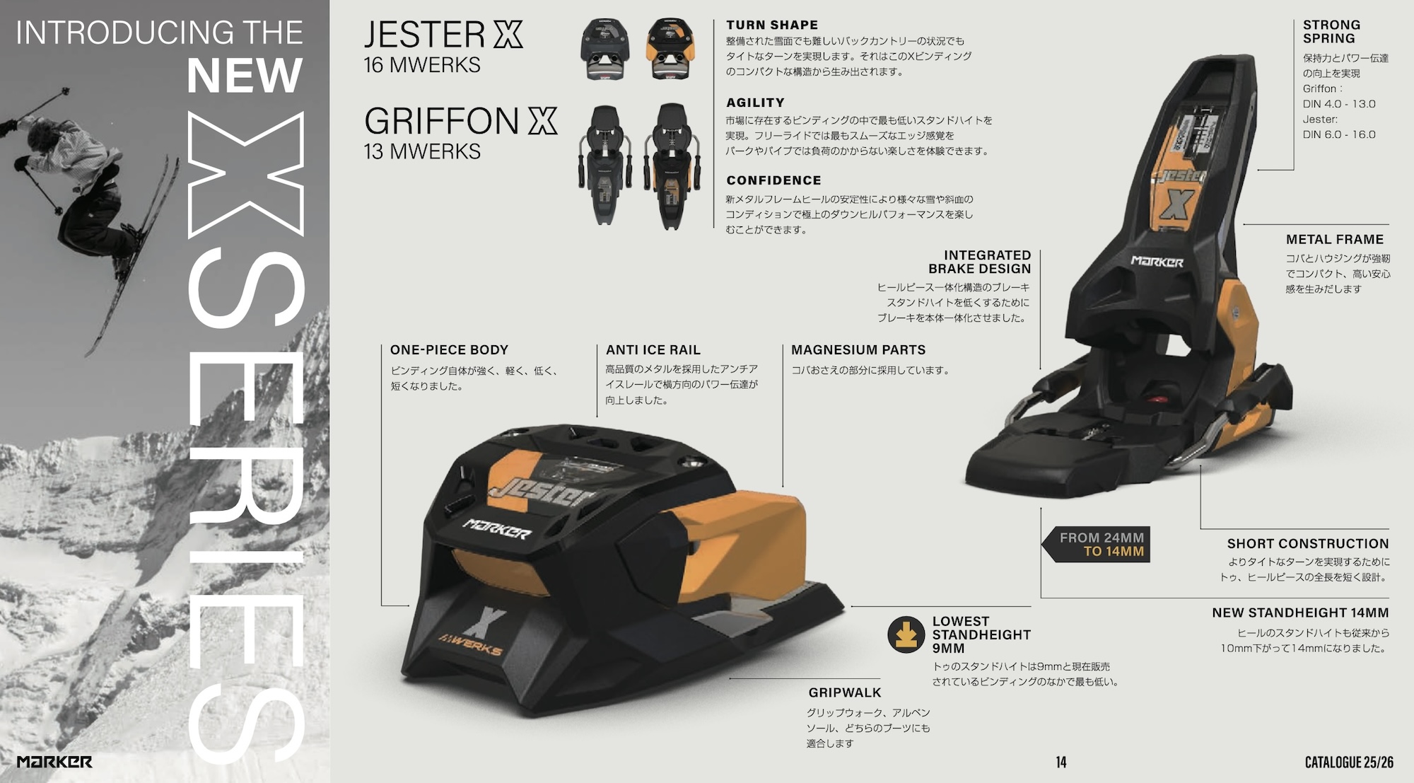 J skis ビンディングセット割 ＜マーカー・ジェスター＞