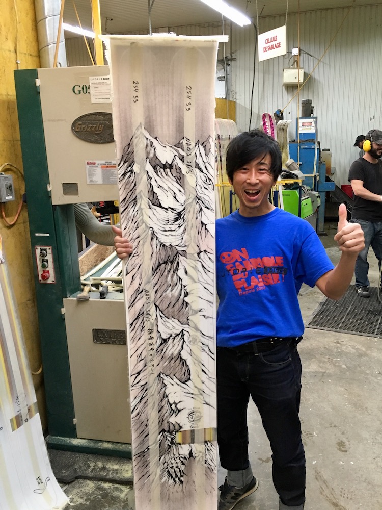 スキーバムダイアリー20181005 はじめてのプレス