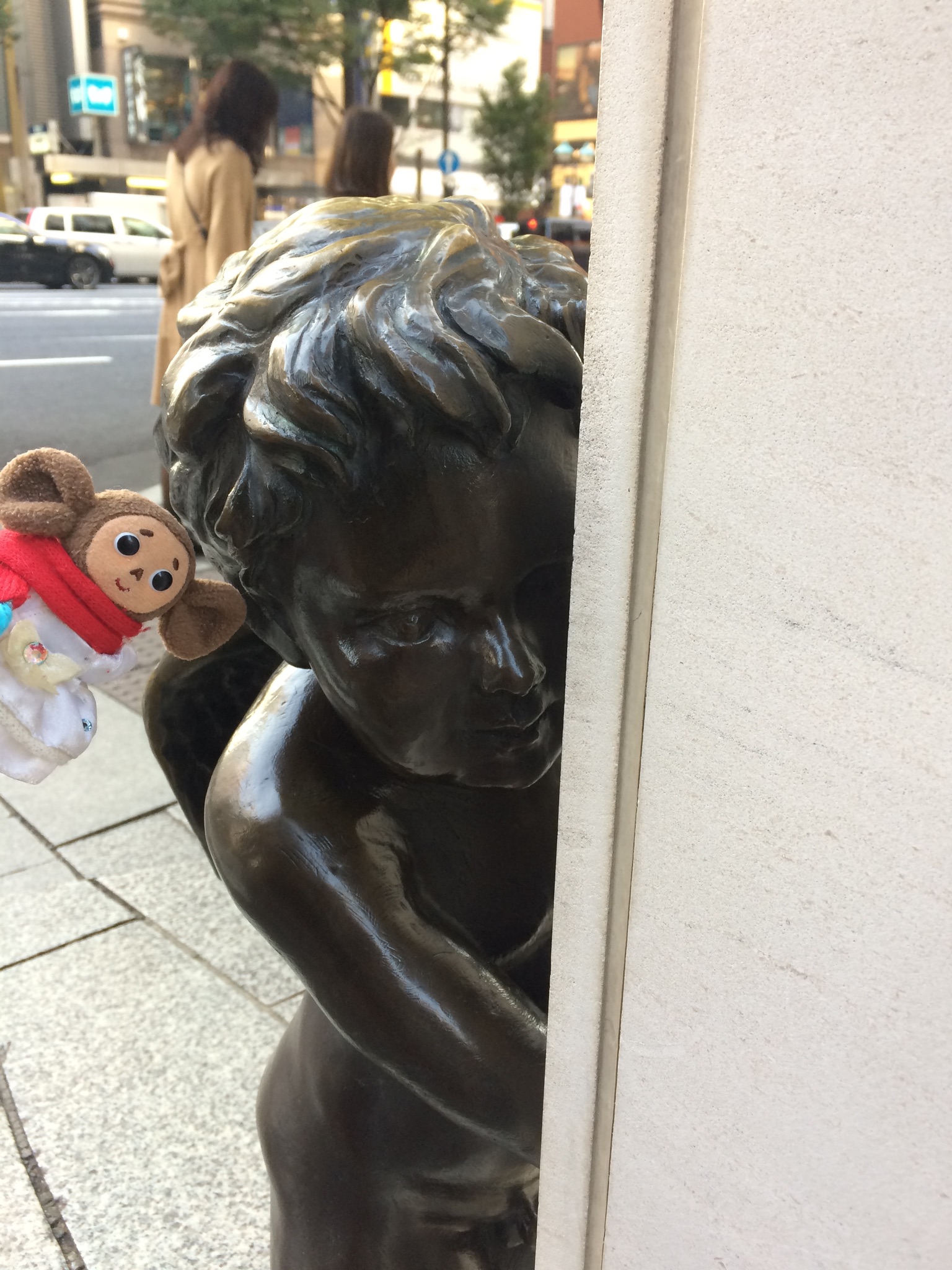 銀座街歩きツアー&ぬいぐるみ写真講座！https://tabica.jp/travels/3760